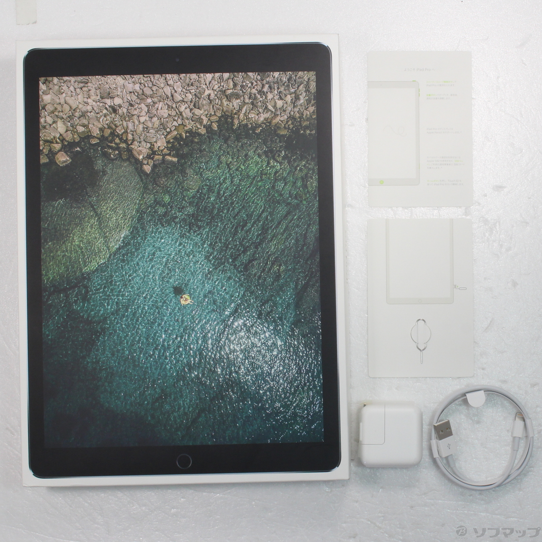 中古】iPad Pro 12.9インチ 第2世代 256GB スペースグレイ MPA42J／A ...