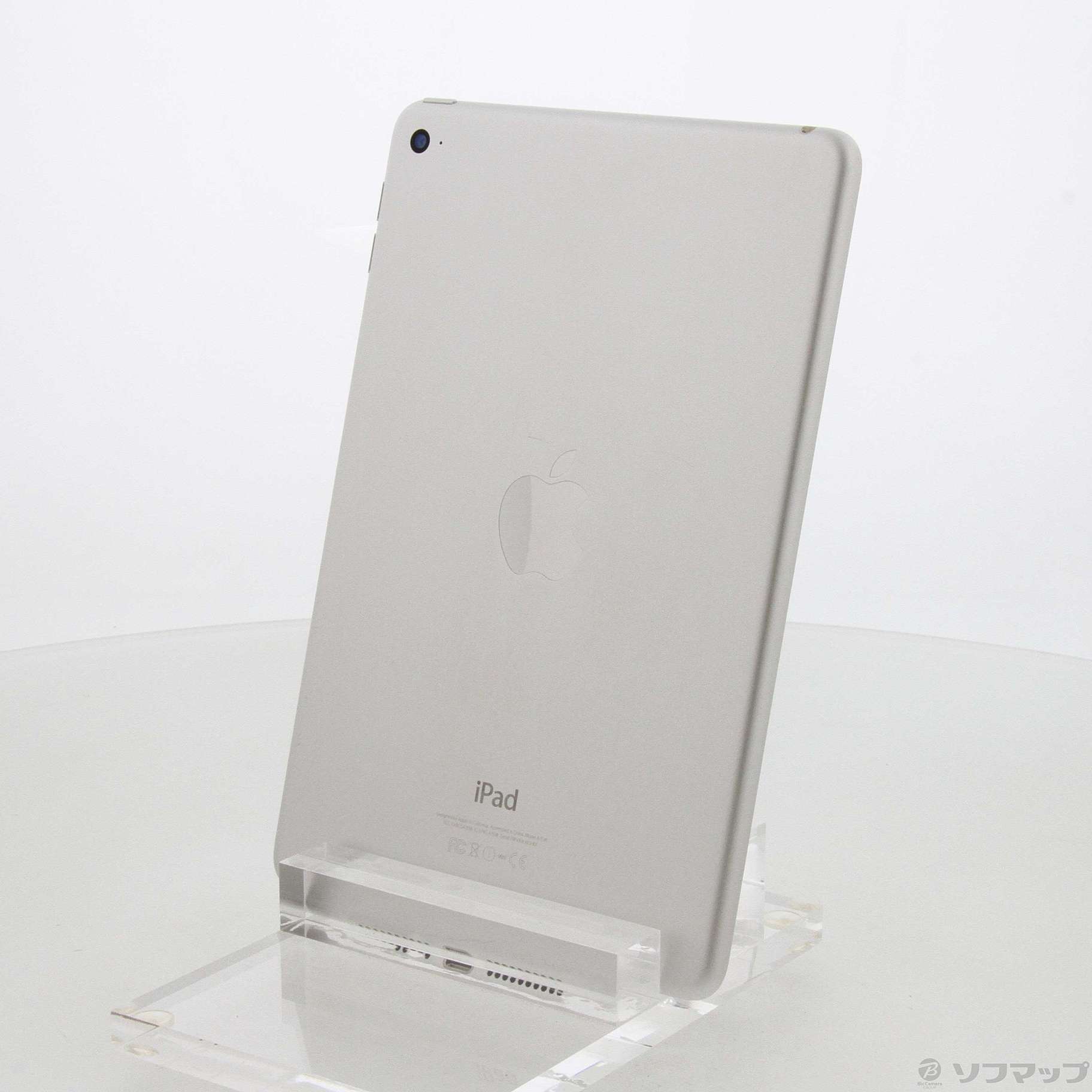中古】iPad mini 4 128GB シルバー MK9P2J／A Wi-Fi [2133048401664