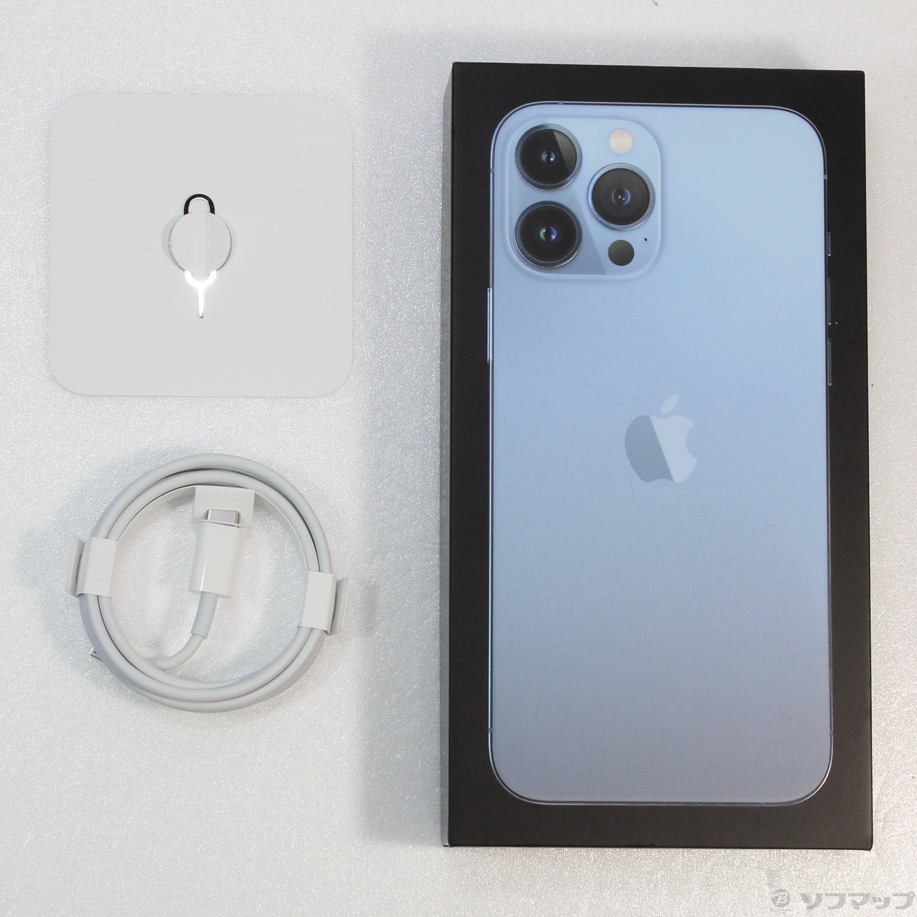 中古】iPhone13 Pro Max 128GB シエラブルー MLJ73J／A SIMフリー