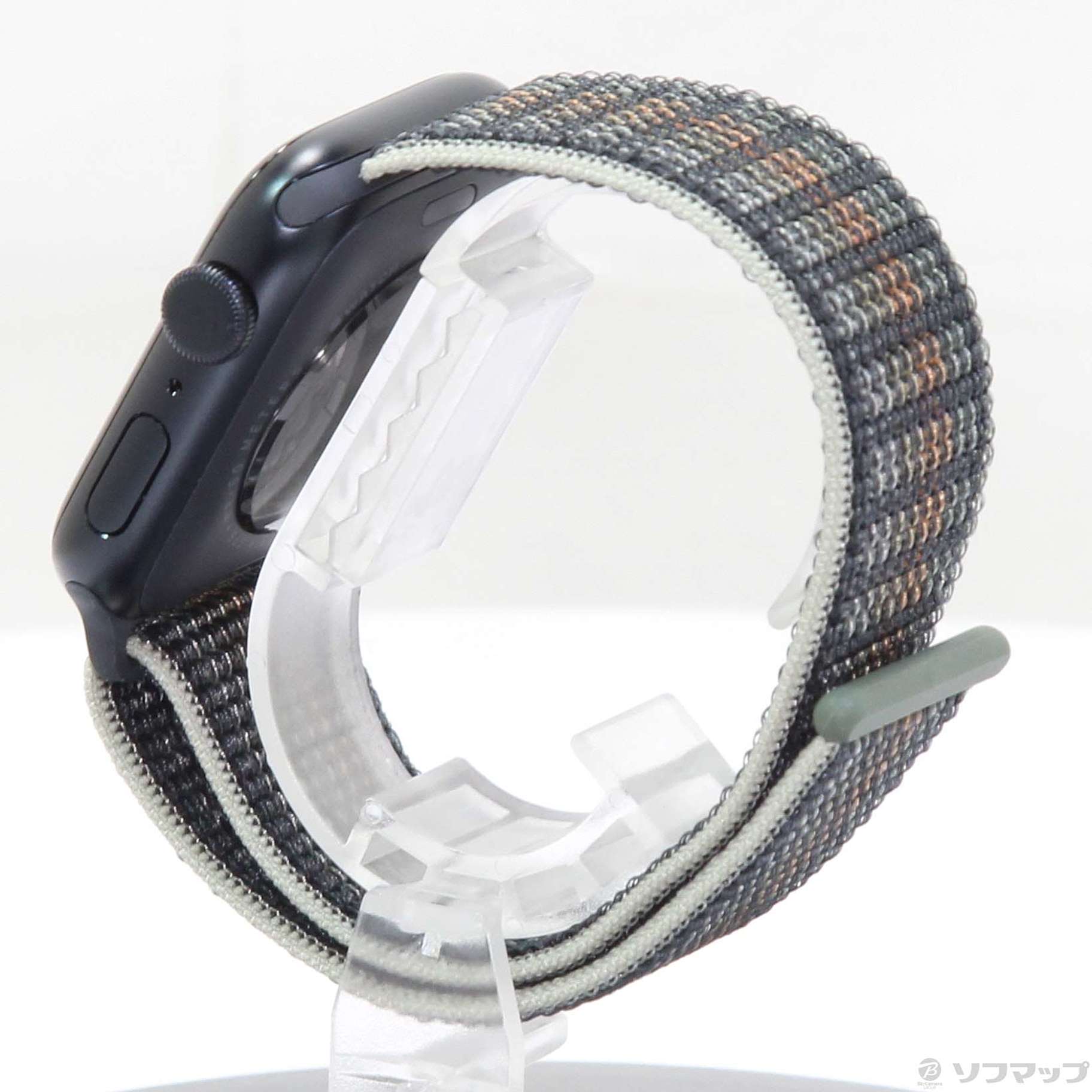 Apple Watch SE 第1世代 GPS 44mm ミッドナイトアルミニウムケース ミッドナイトスポーツループ