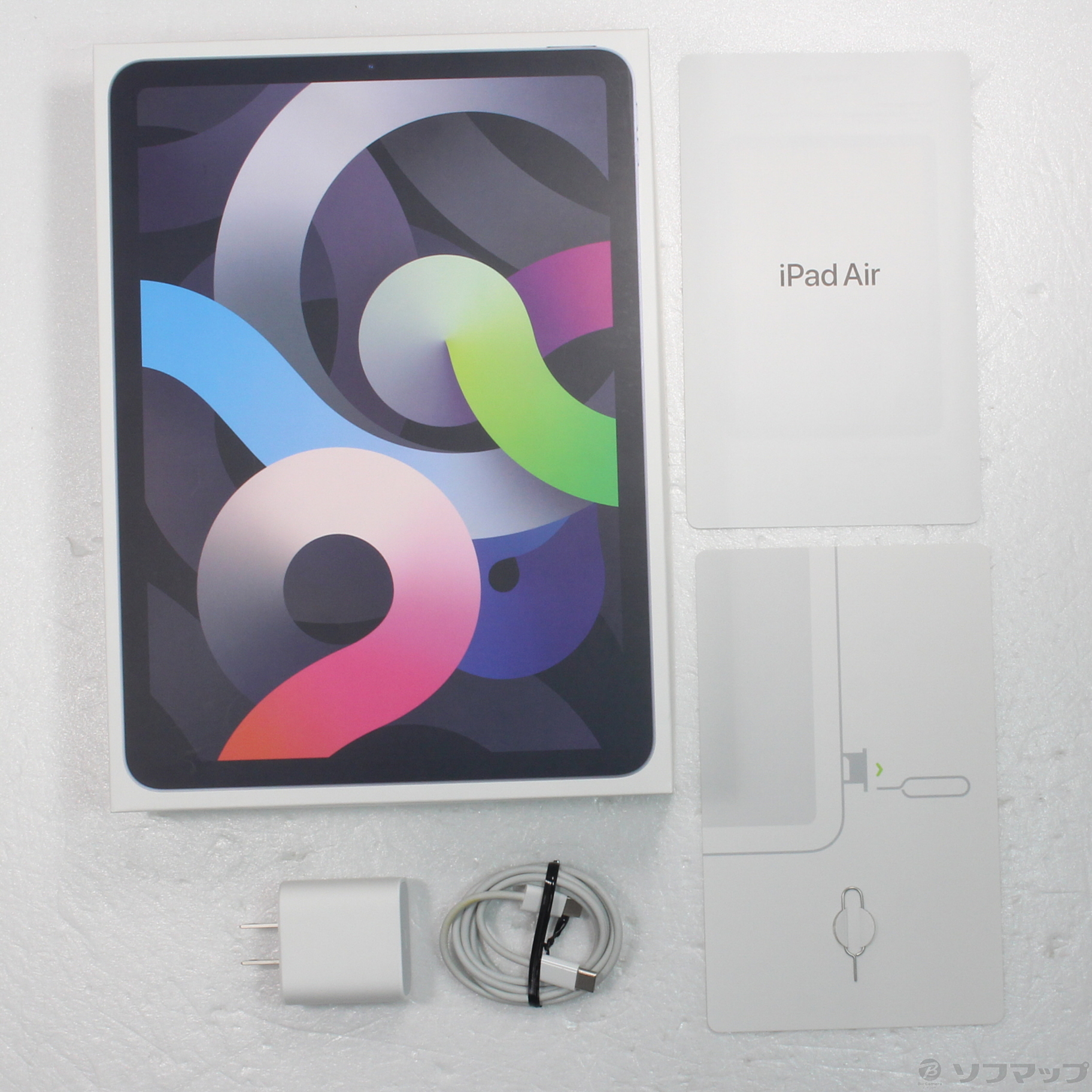中古】iPad Air 第4世代 64GB スペースグレイ MYGW2J／A SIMフリー ...