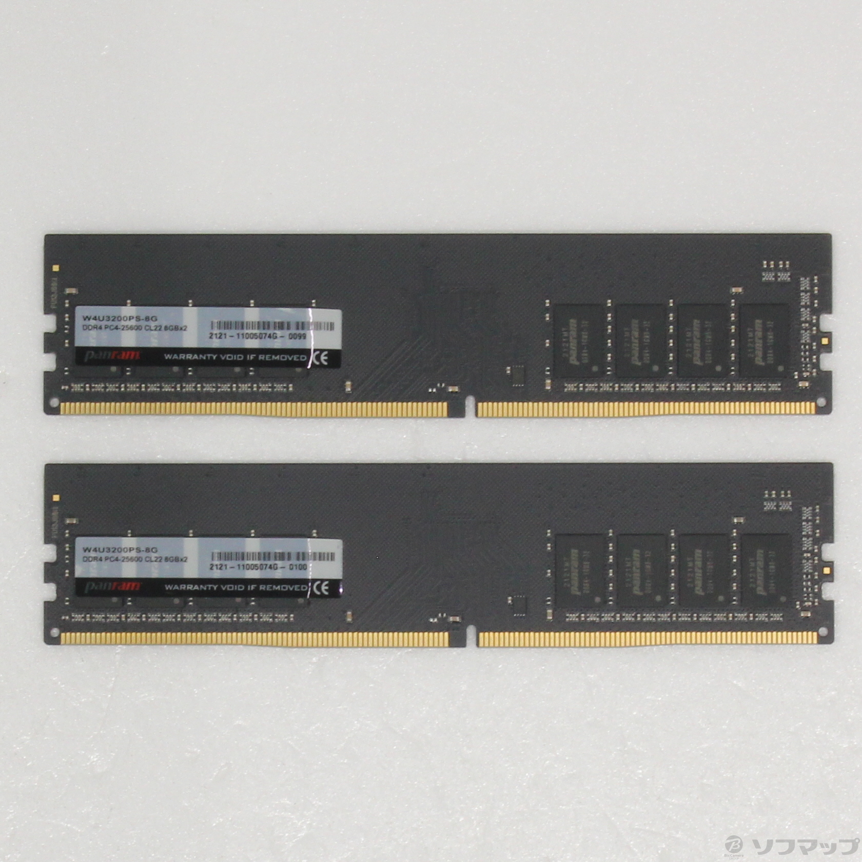 かんたんラクマパックCFD W4U3200PS-8G DDR4 PC4-25600 8GB 2枚組