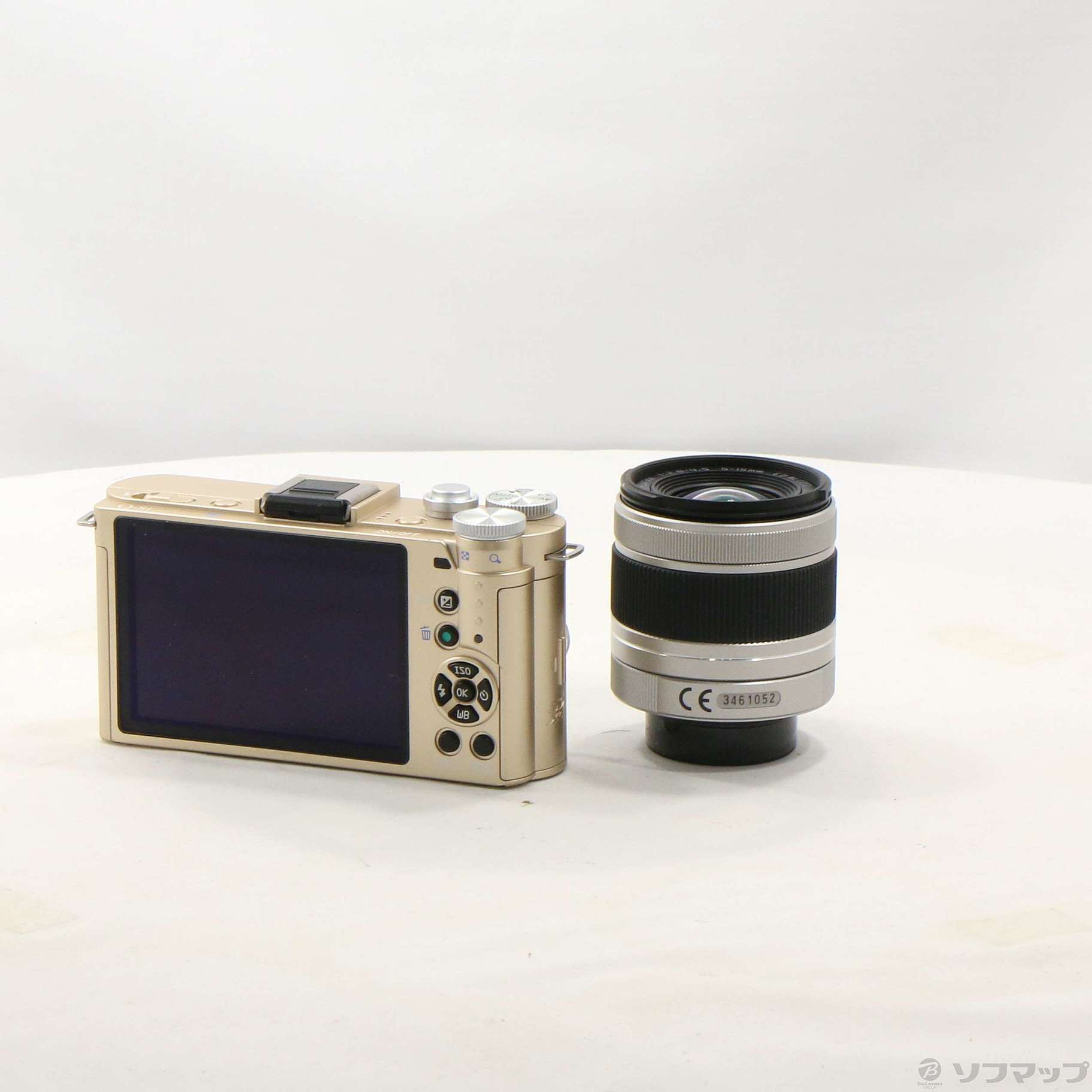 PENTAX Q-S1 シャンパンゴールド 標準単焦点レンズ付き