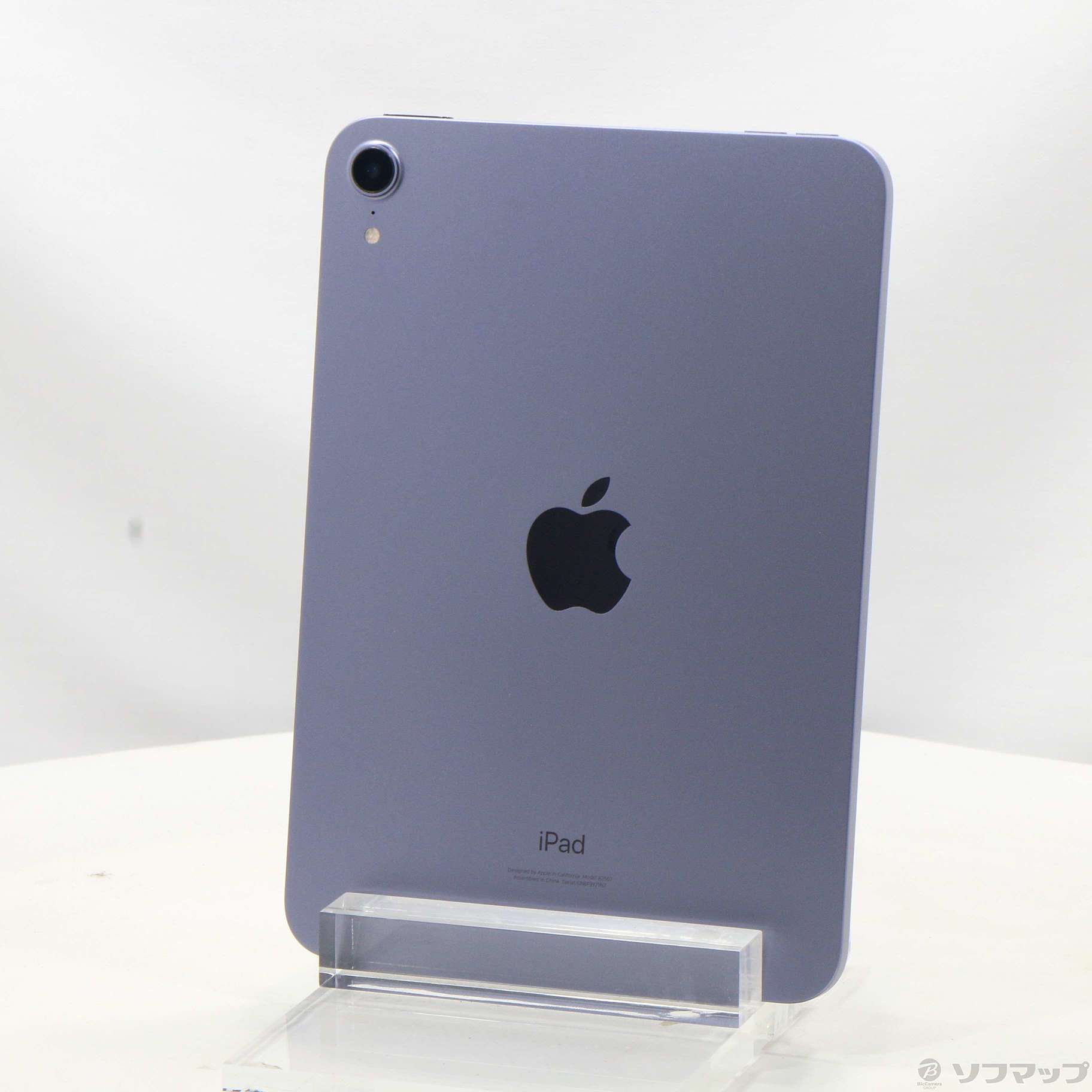 中古】iPad mini 第6世代 64GB パープル MK7R3J／A Wi-Fi