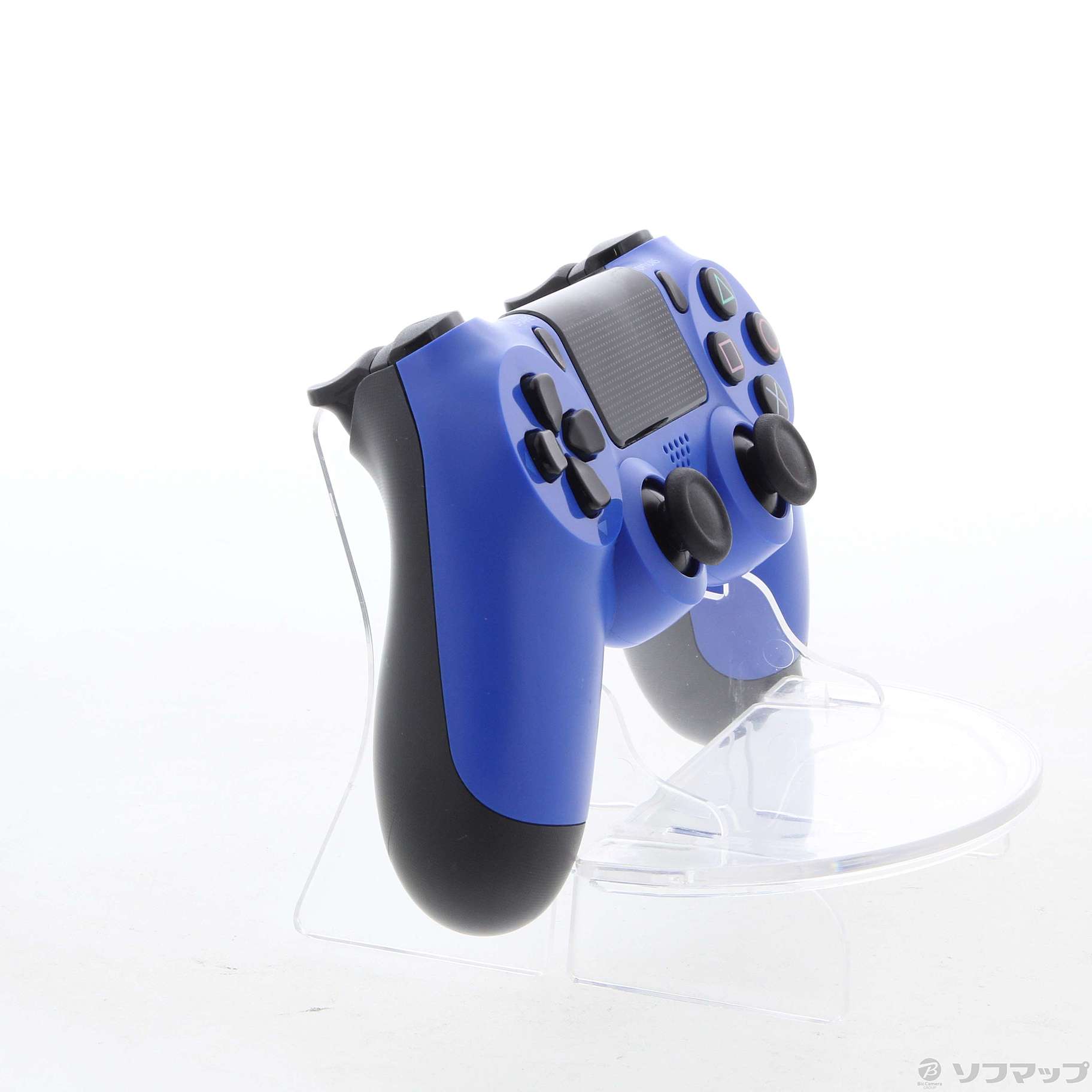 中古】ワイヤレスコントローラー DUALSHOCK4 ウェイブ・ブルー 【PS4