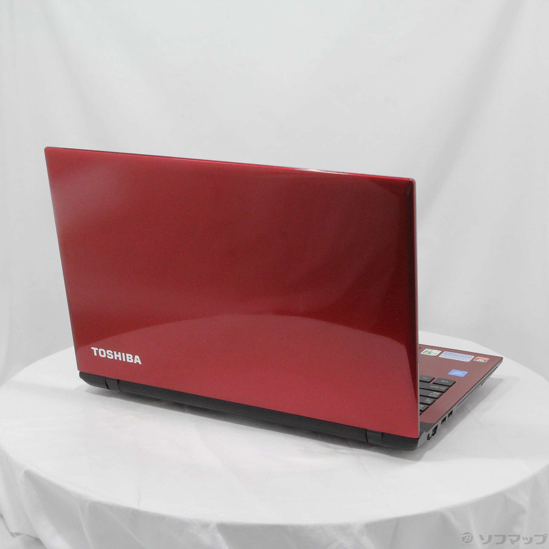 中古】格安安心パソコン dynabook T45／UR PT45URP-SWA モデナレッド