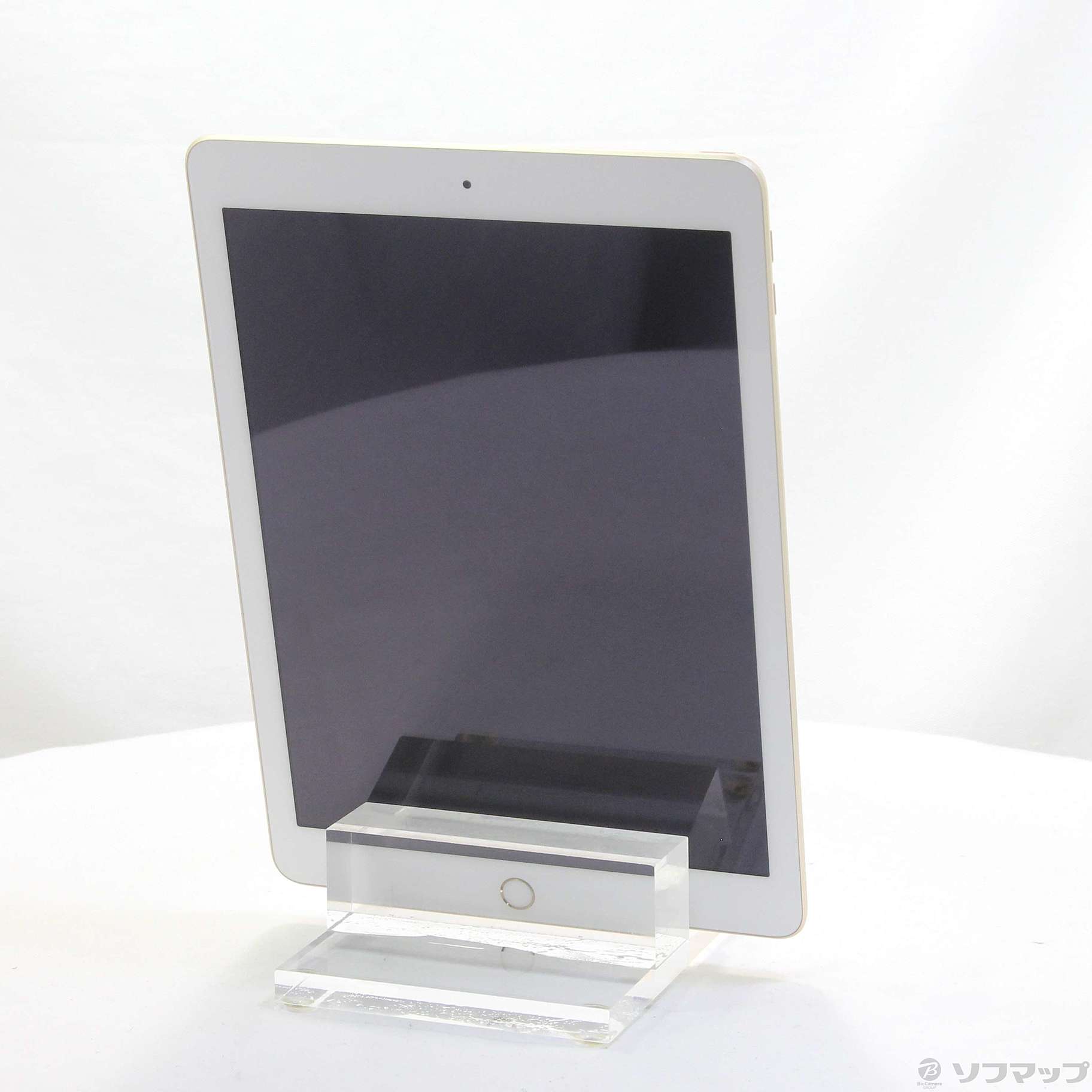 中古】iPad 第5世代 128GB ゴールド MPGW2J／A Wi-Fi [2133048422317