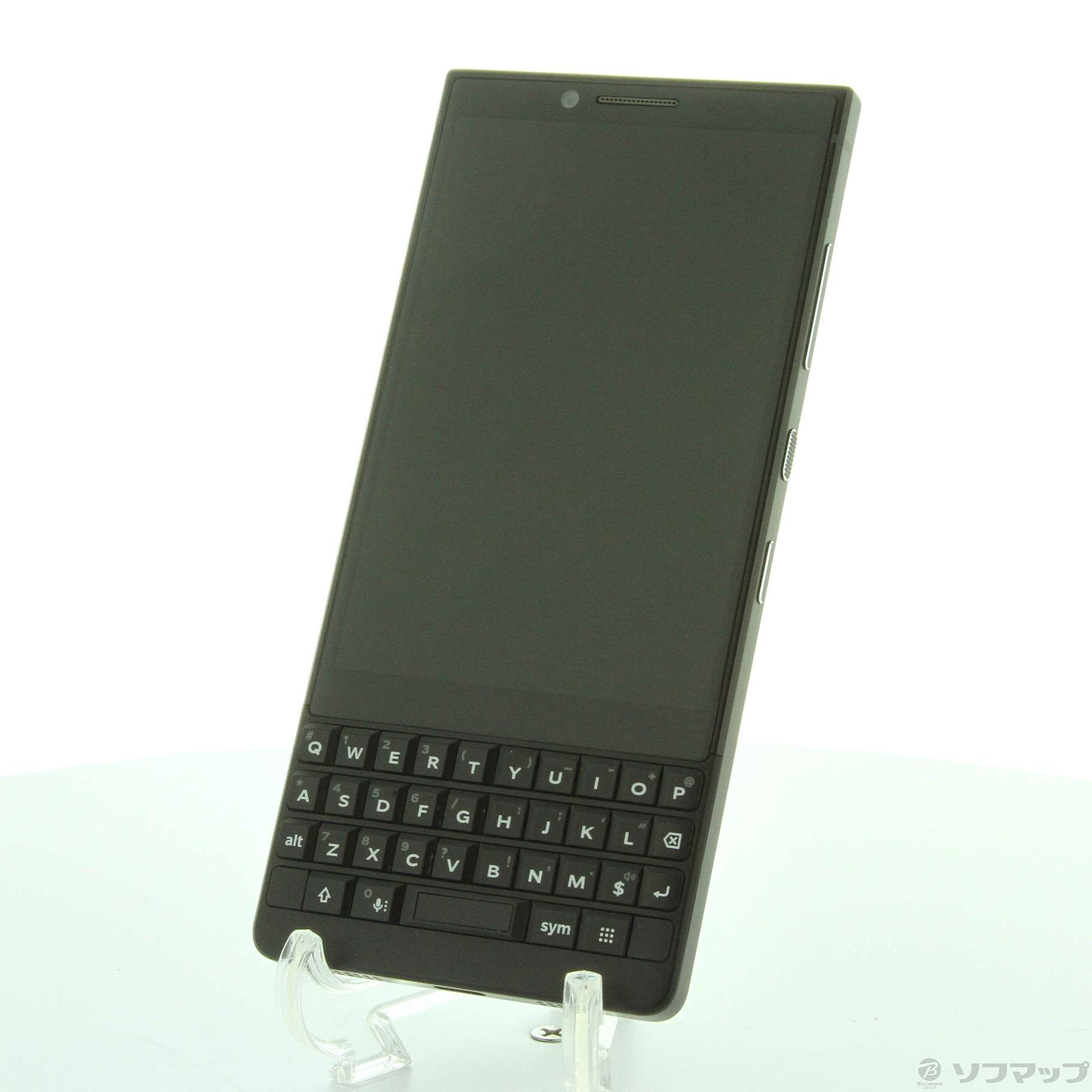 中古】BlackBerry KEY2 128GB ブラック BBF1009 SIMフリー