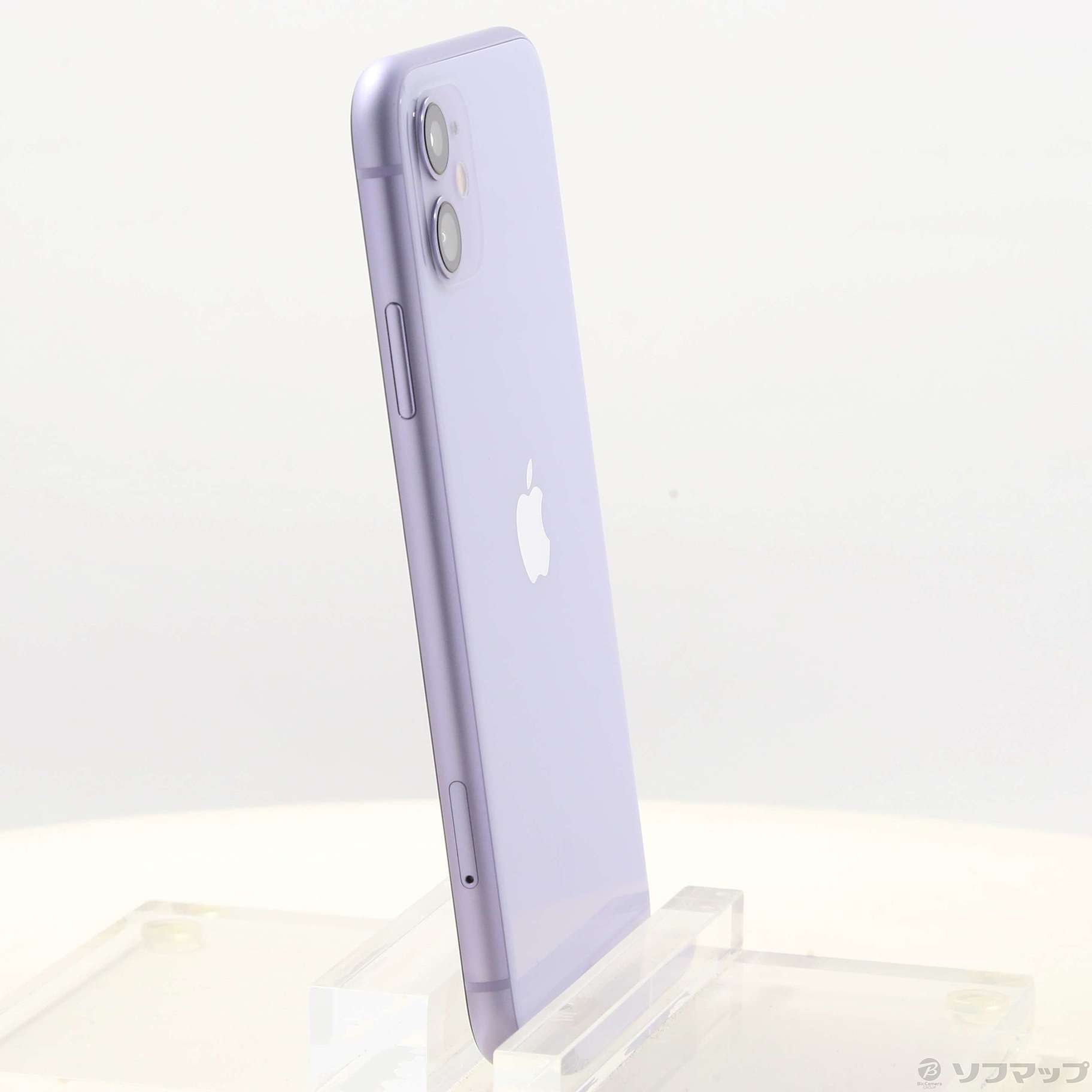 中古】iPhone11 128GB パープル MWM52J／A SIMフリー [2133048430596