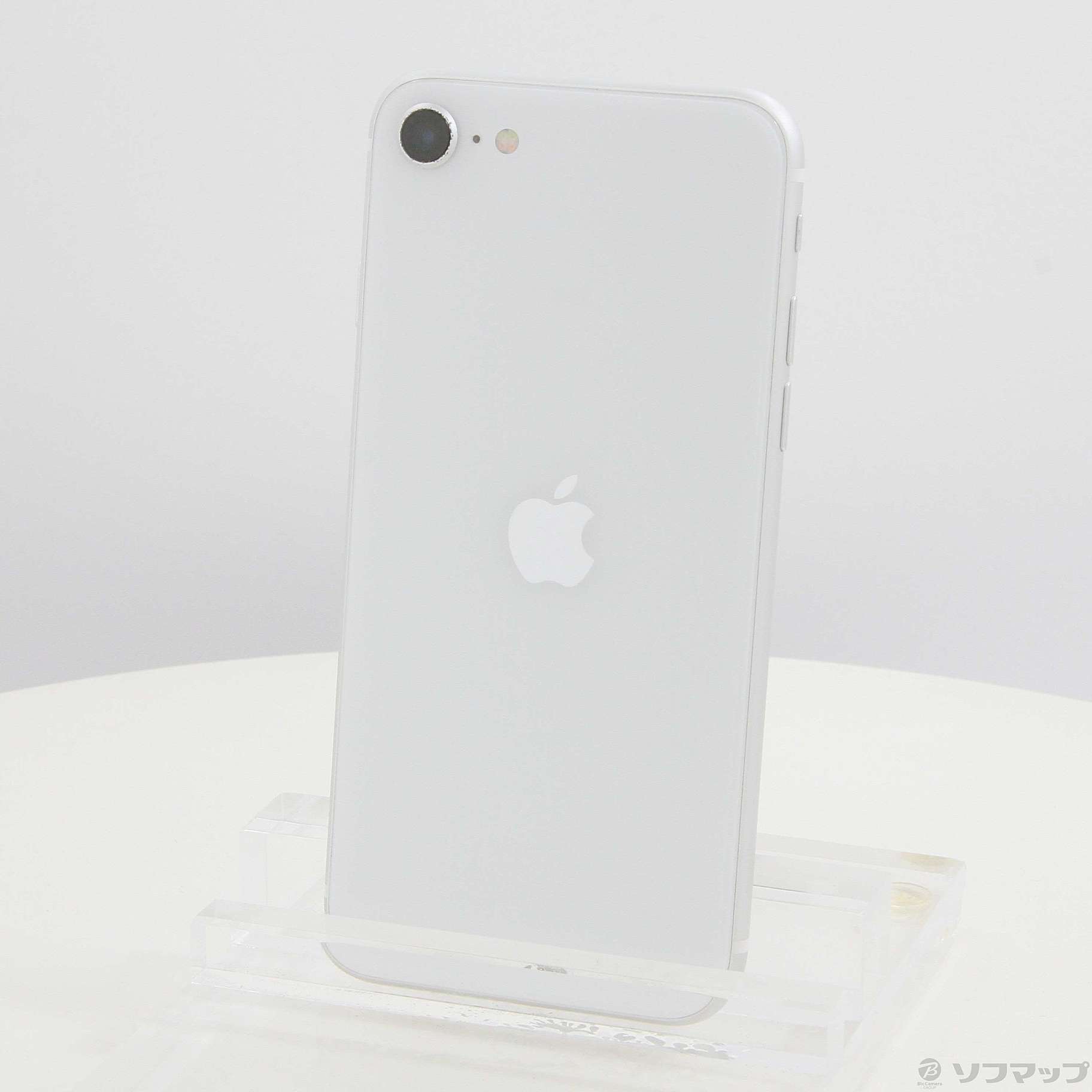 中古】iPhone SE 第2世代 128GB ホワイト MXD12J／A SIMフリー