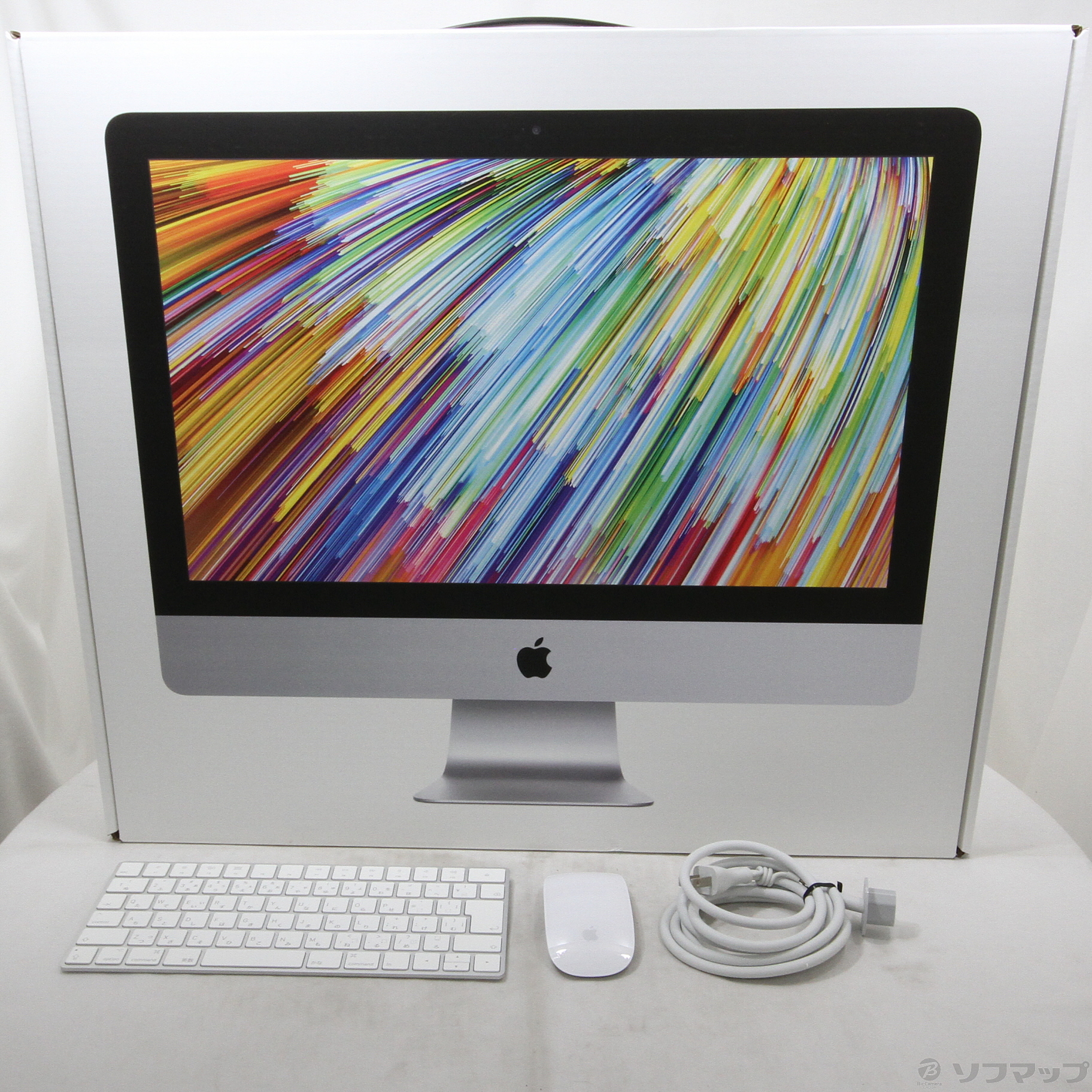 中古】iMac 21.5-inch Mid 2017 MNE02J／A Core_i5 3.4GHz 8GB SSD32GB