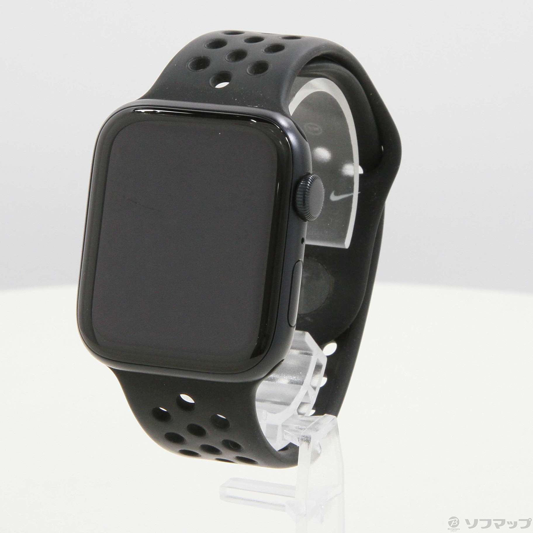 Apple Watch SE 第2世代 GPS 44mm ミッドナイトアルミニウムケース ブラックNikeスポーツバンド