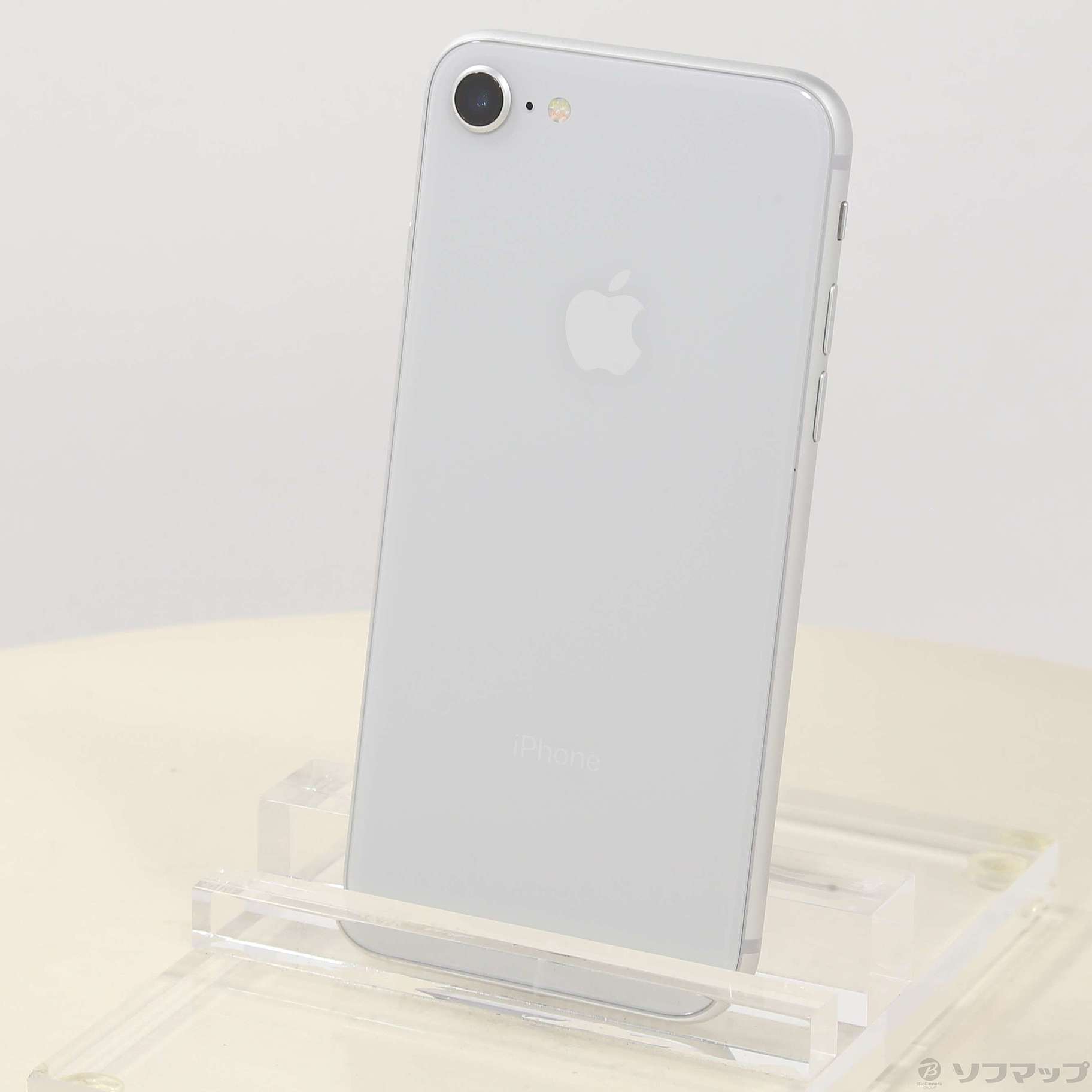 セイモバイル★中古SIMフリー iPhone 8 256GB シルバー  コンディションB: 多少の傷や汚れがある
