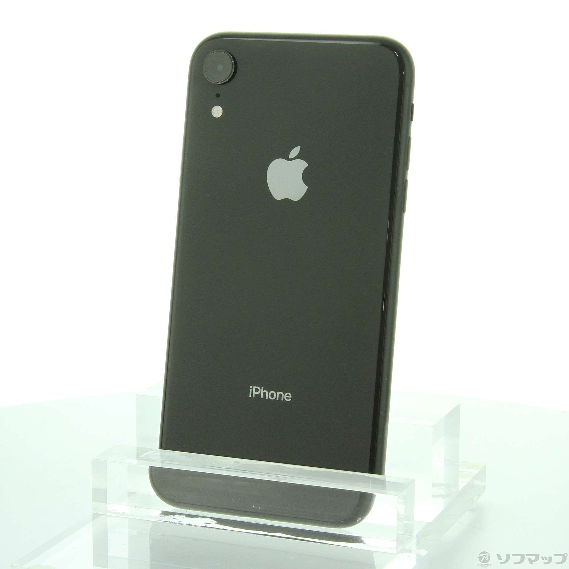 中古】iPhoneXR 128GB ブラック NT0G2J／A SoftBank [2133048447464