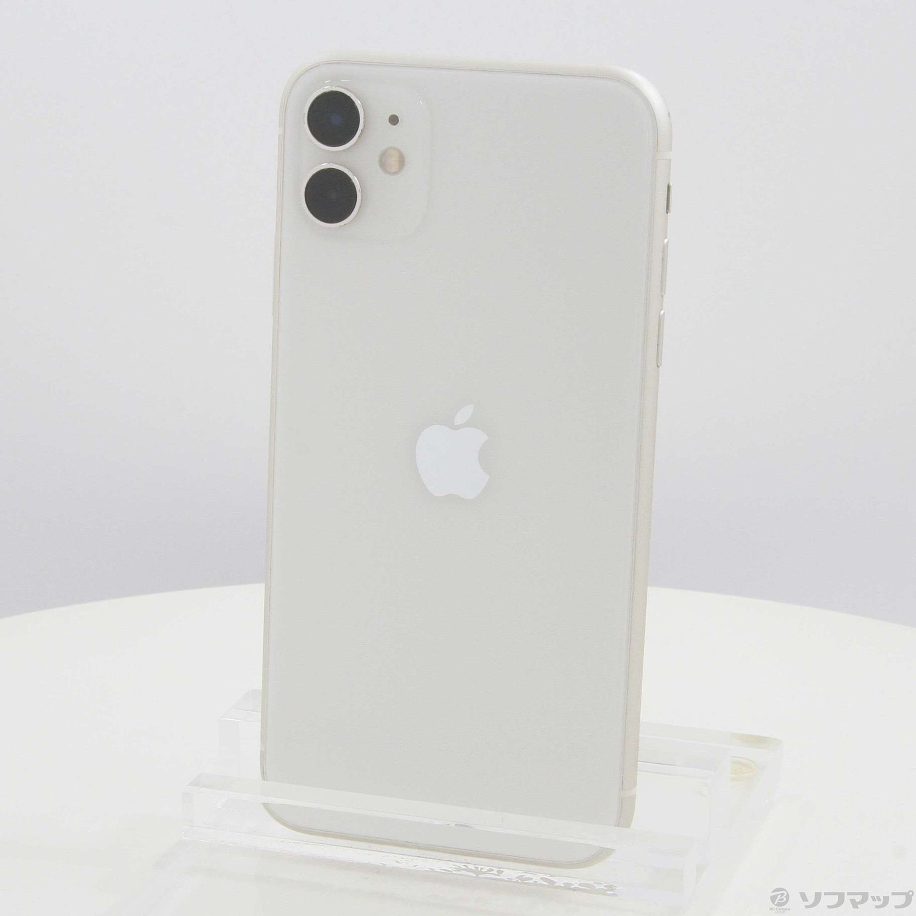 中古】iPhone11 128GB ホワイト MHDJ3J／A SIMフリー [2133048447617