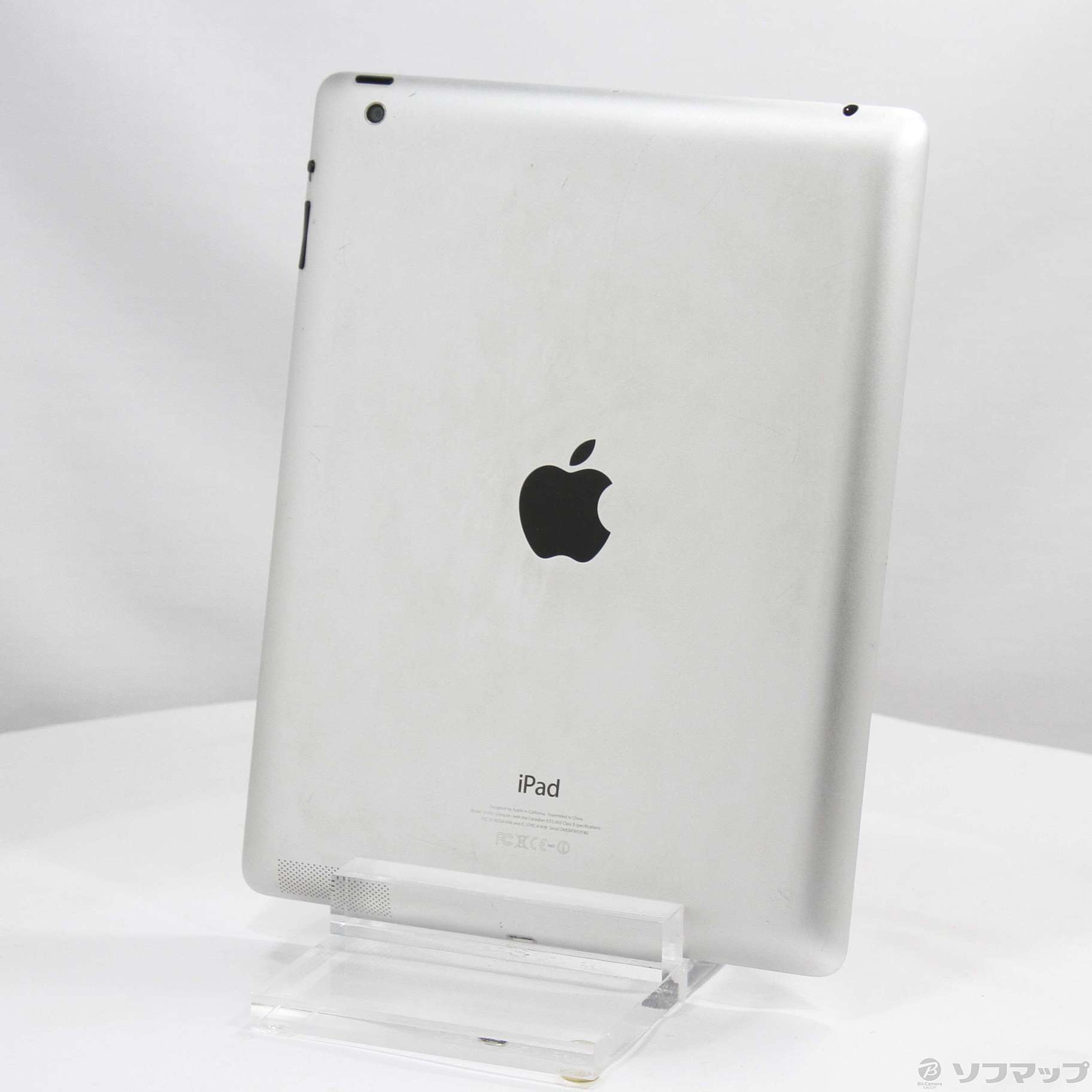 中古】iPad 第4世代 16GB ブラック MD510J／A Wi-Fi [2133048451072
