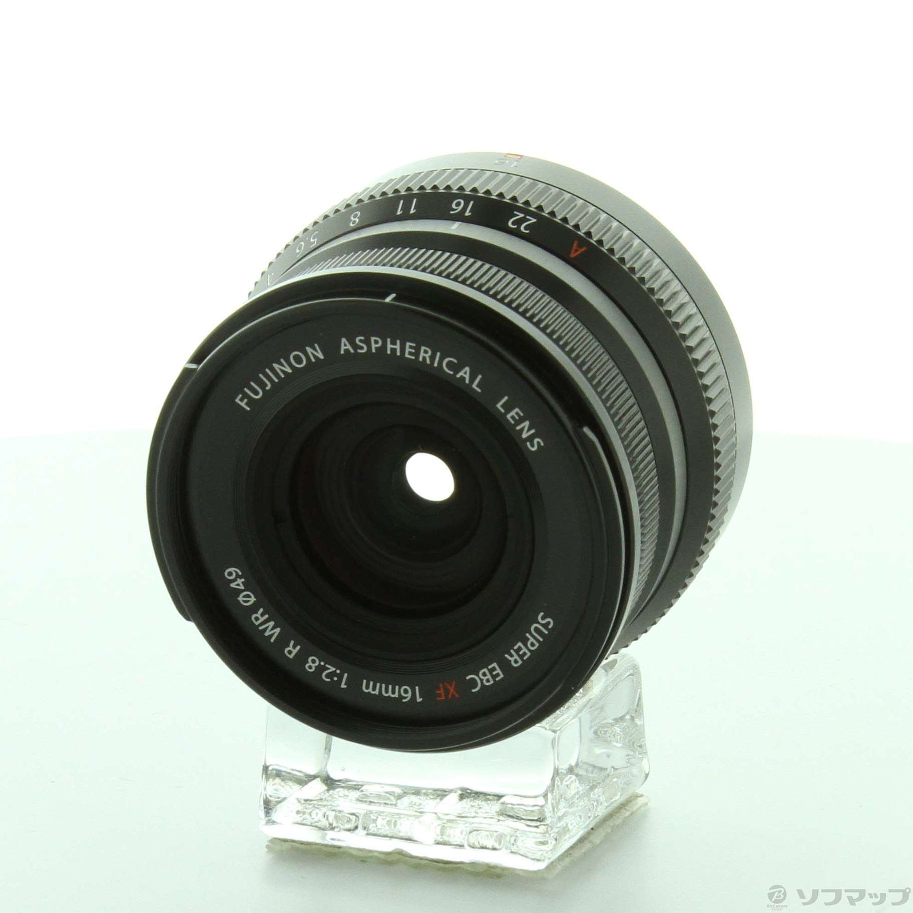 中古】フジノンレンズ XF16mmF2.8 R WR ブラック [2133048457319