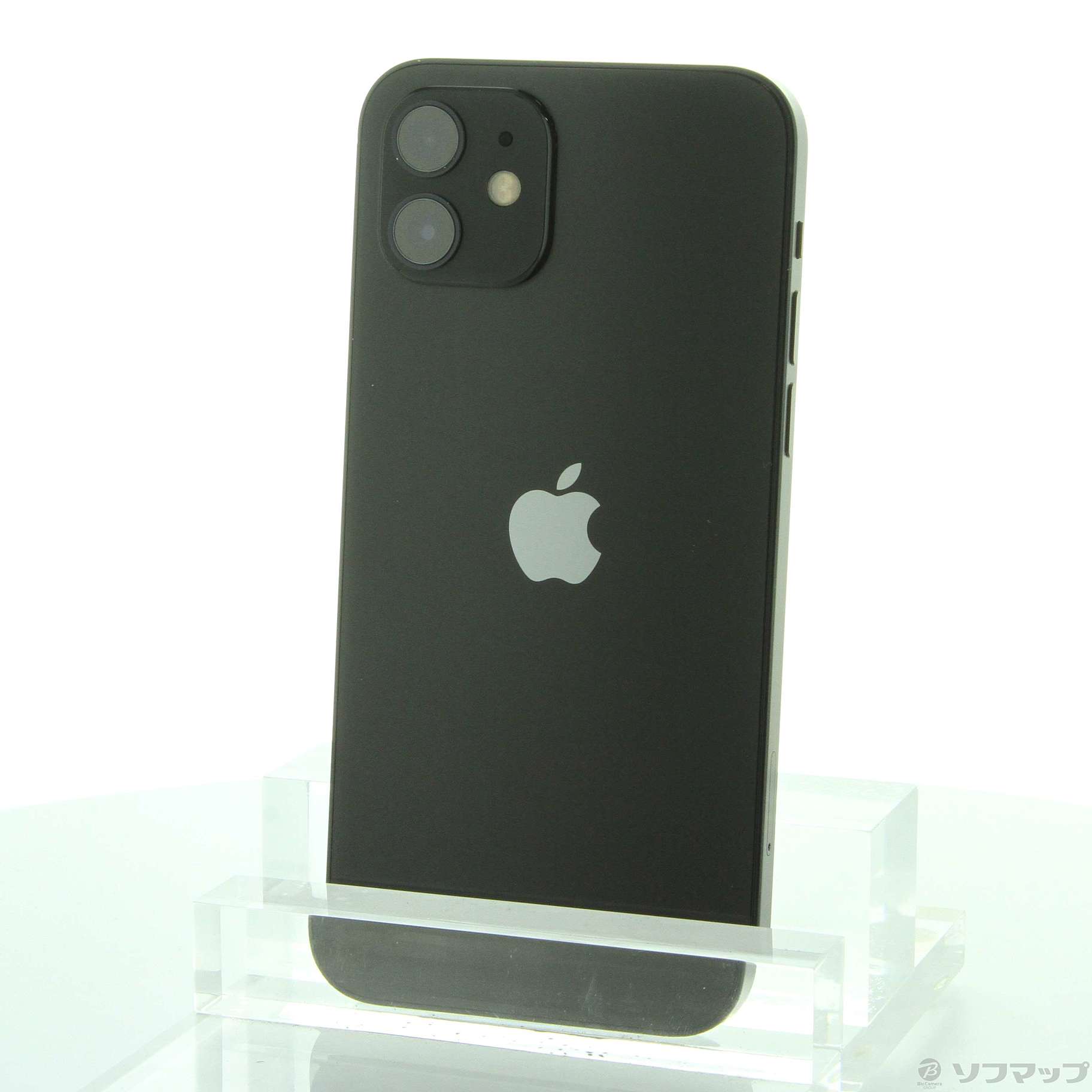 中古】iPhone12 64GB ブラック MGHN3J／A SIMフリー [2133048459481