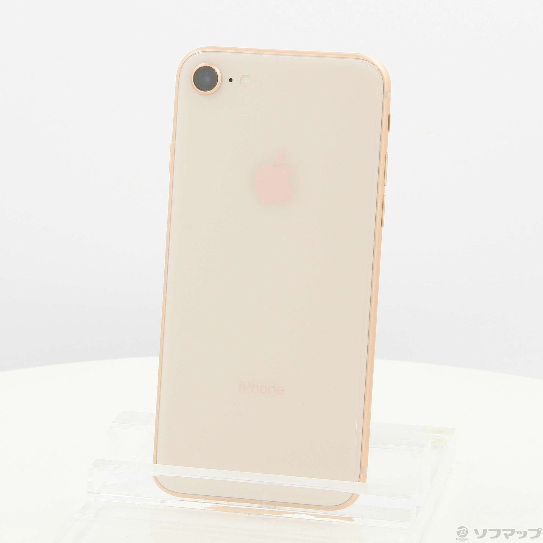 iphone8  64GB SIMフリー　GOLD(背面ピンク)