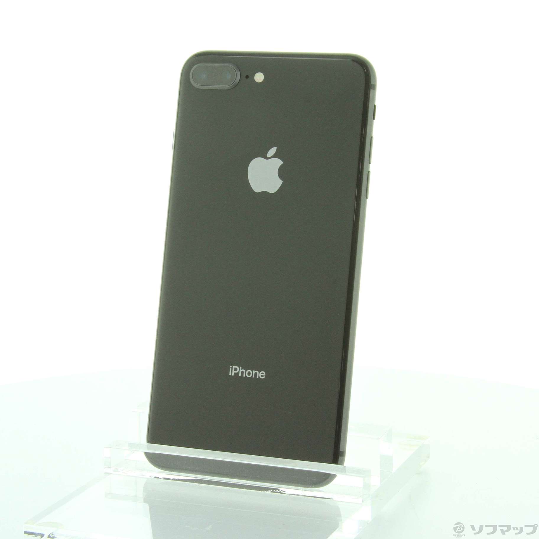 中古品〕 iPhone8 Plus 64GB スペースグレイ MQ9K2J／A SoftBank｜の