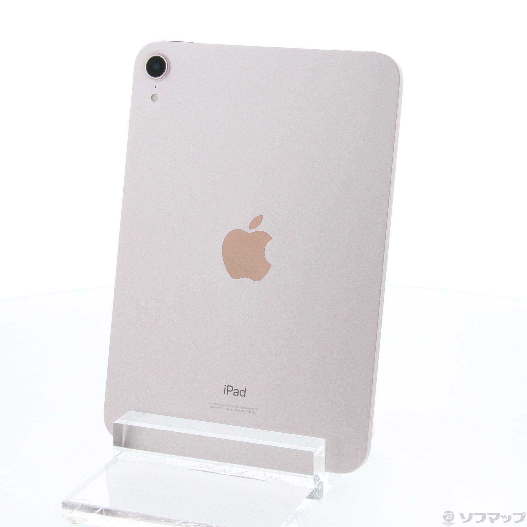 中古】iPad mini 第6世代 64GB ピンク MLWL3J／A Wi-Fi [2133048484100