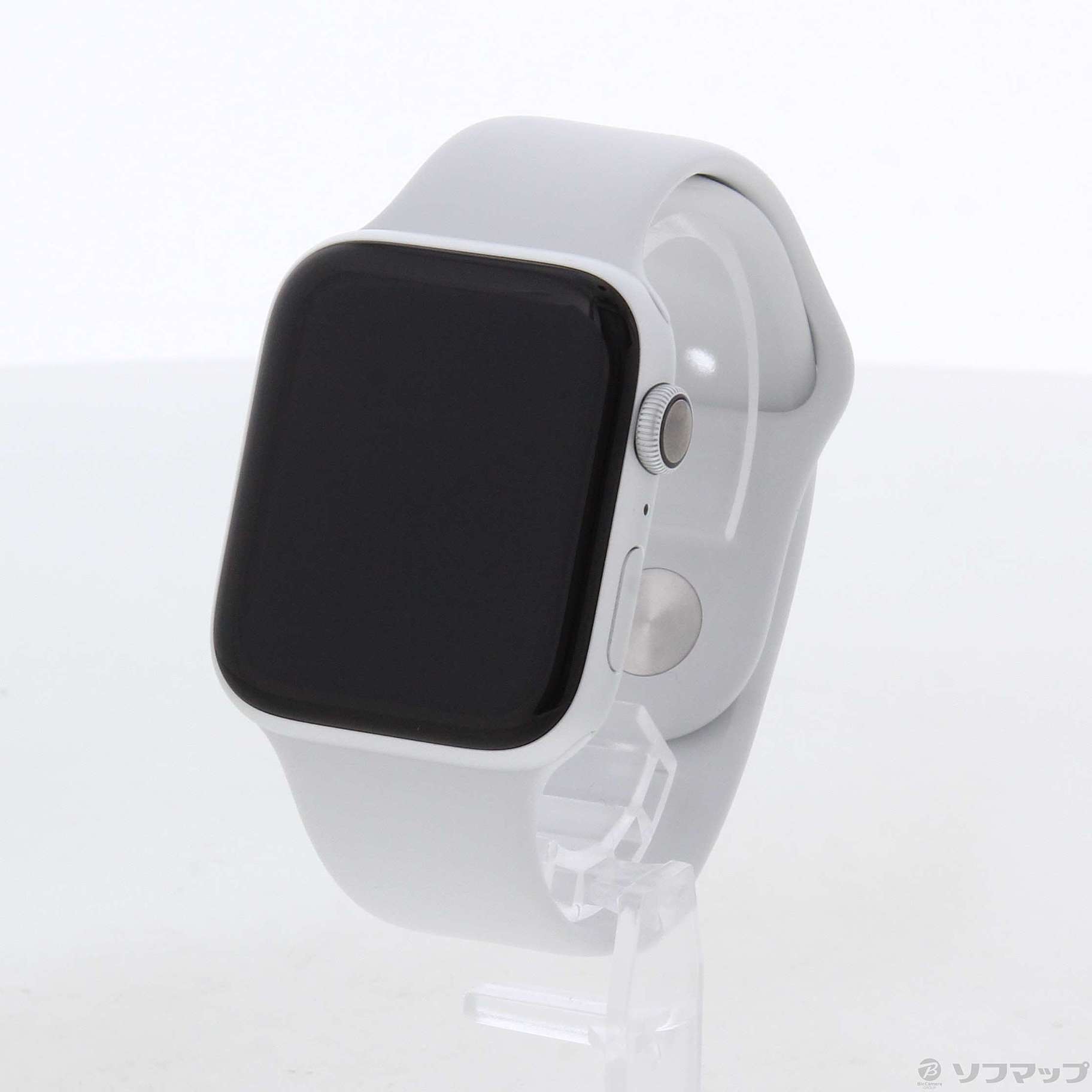 Apple Watch Series 4 GPS 44mm シルバーアルミニウムケース ホワイトスポーツバンド