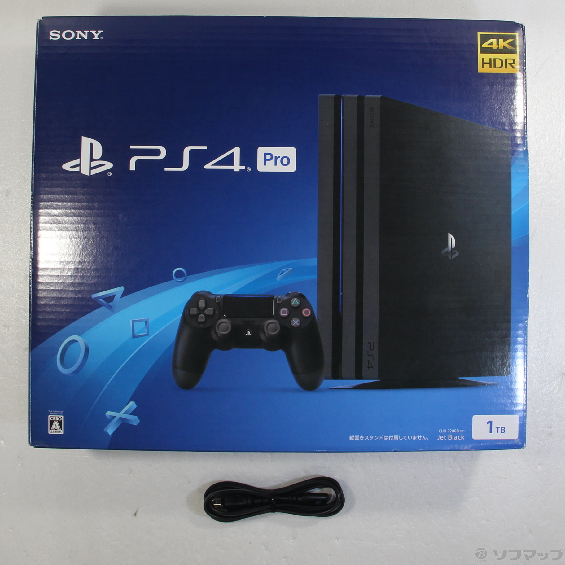 PlayStation4 Pro ジェット・ブラック 1TB CUH-7200B - www ...
