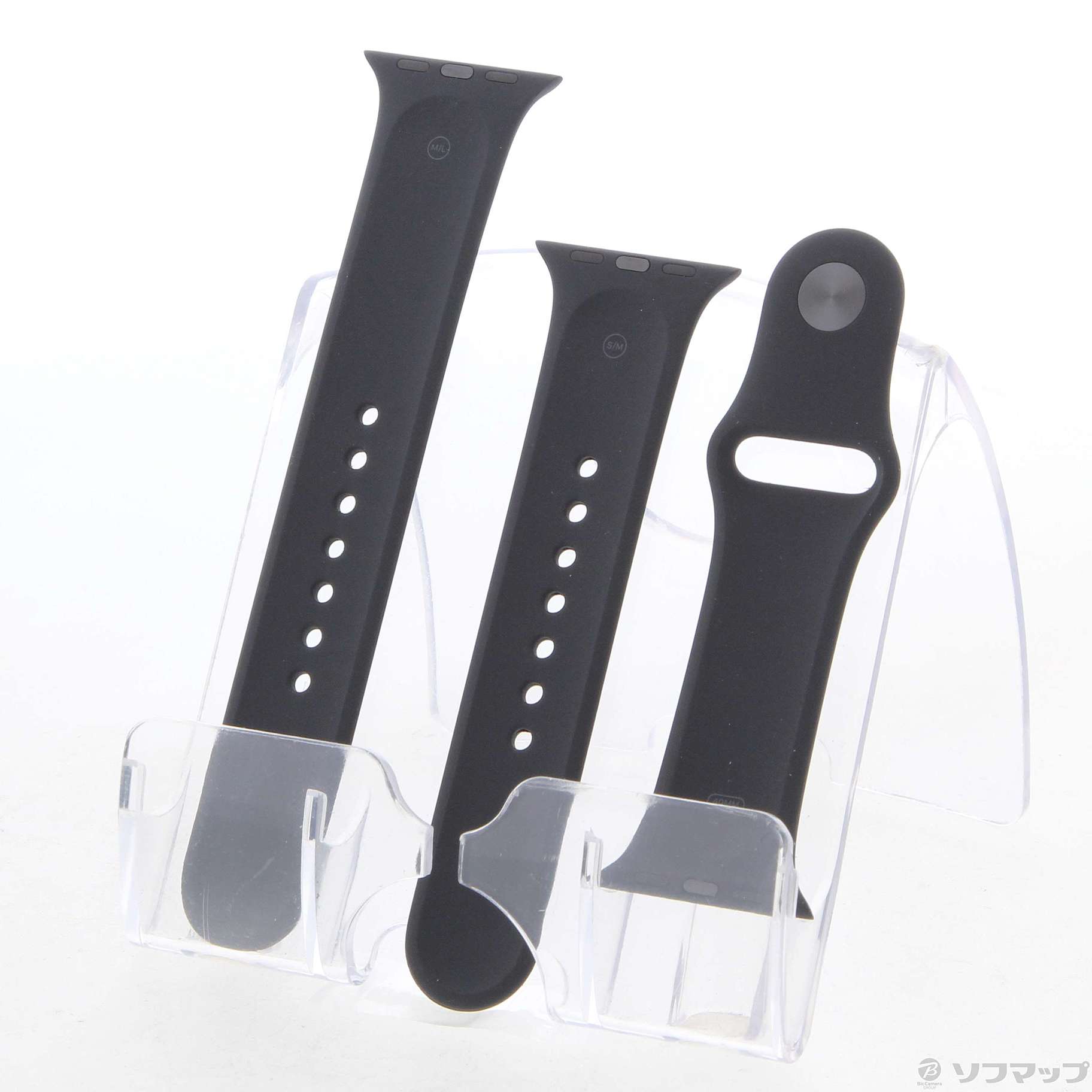 中古】〔展示品〕 Apple Watch 40mmケース用ブラックスポーツバンド S