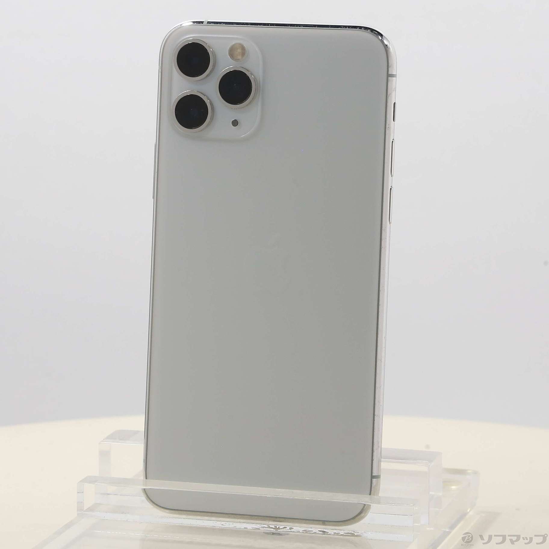 中古】iPhone11 Pro 64GB シルバー MWC32J／A SoftBank [2133048517976