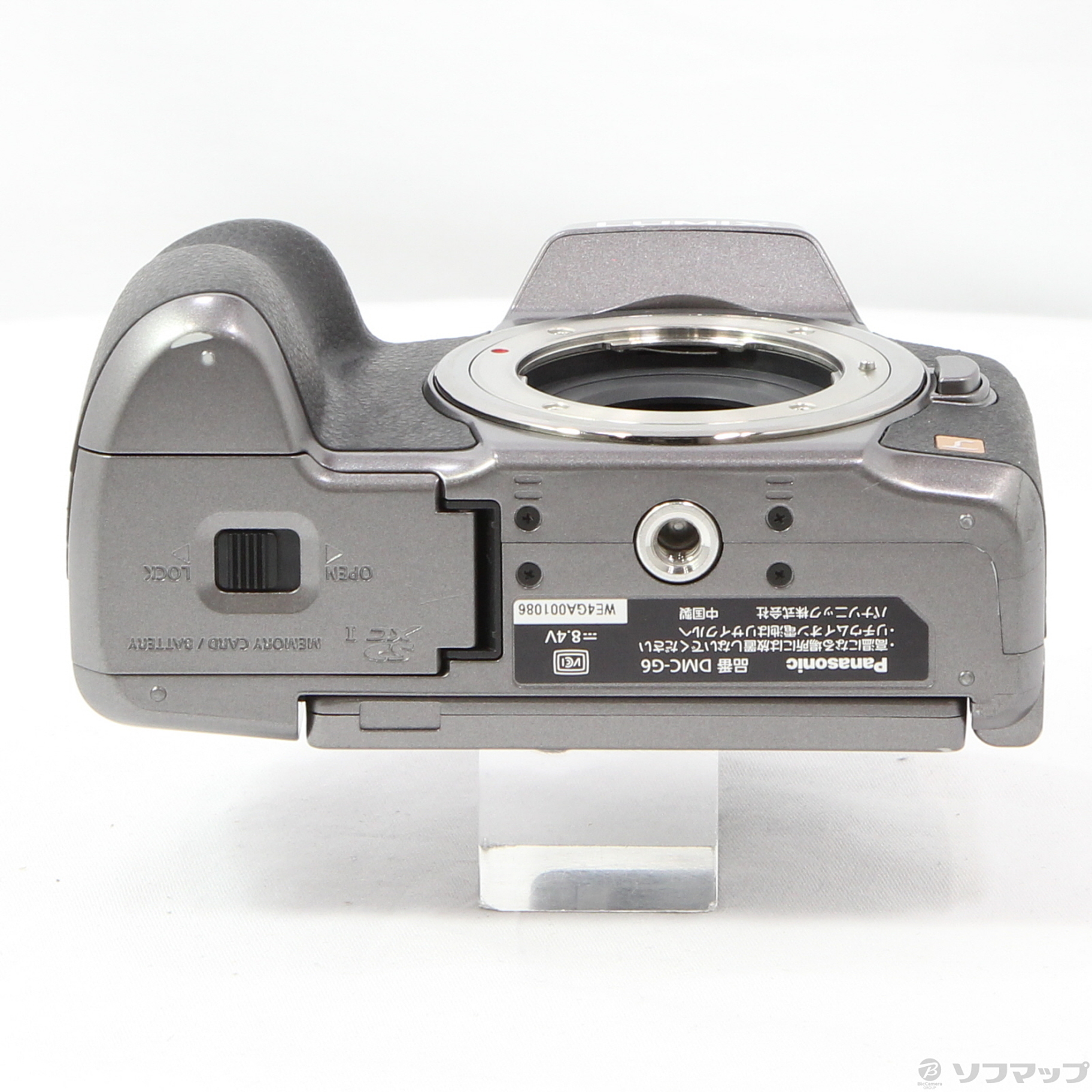 中古】LUMIX DMC-G6-S ボディ シルバー [2133048519741] - リコレ