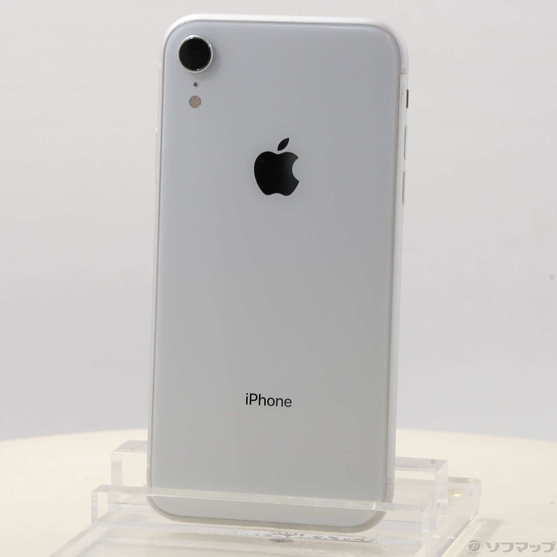 中古】iPhoneXR 64GB ホワイト MT032J／A SoftBank [2133048524097