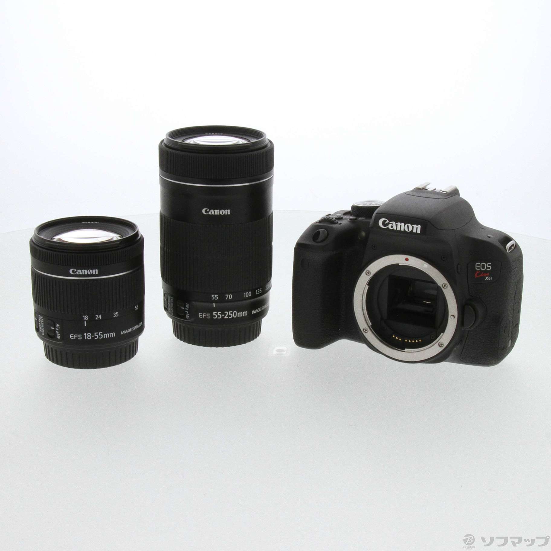 5台-保証書≪新品・送料無料≫5台 Canon EOS Kiss X9i ダブルズームキット
