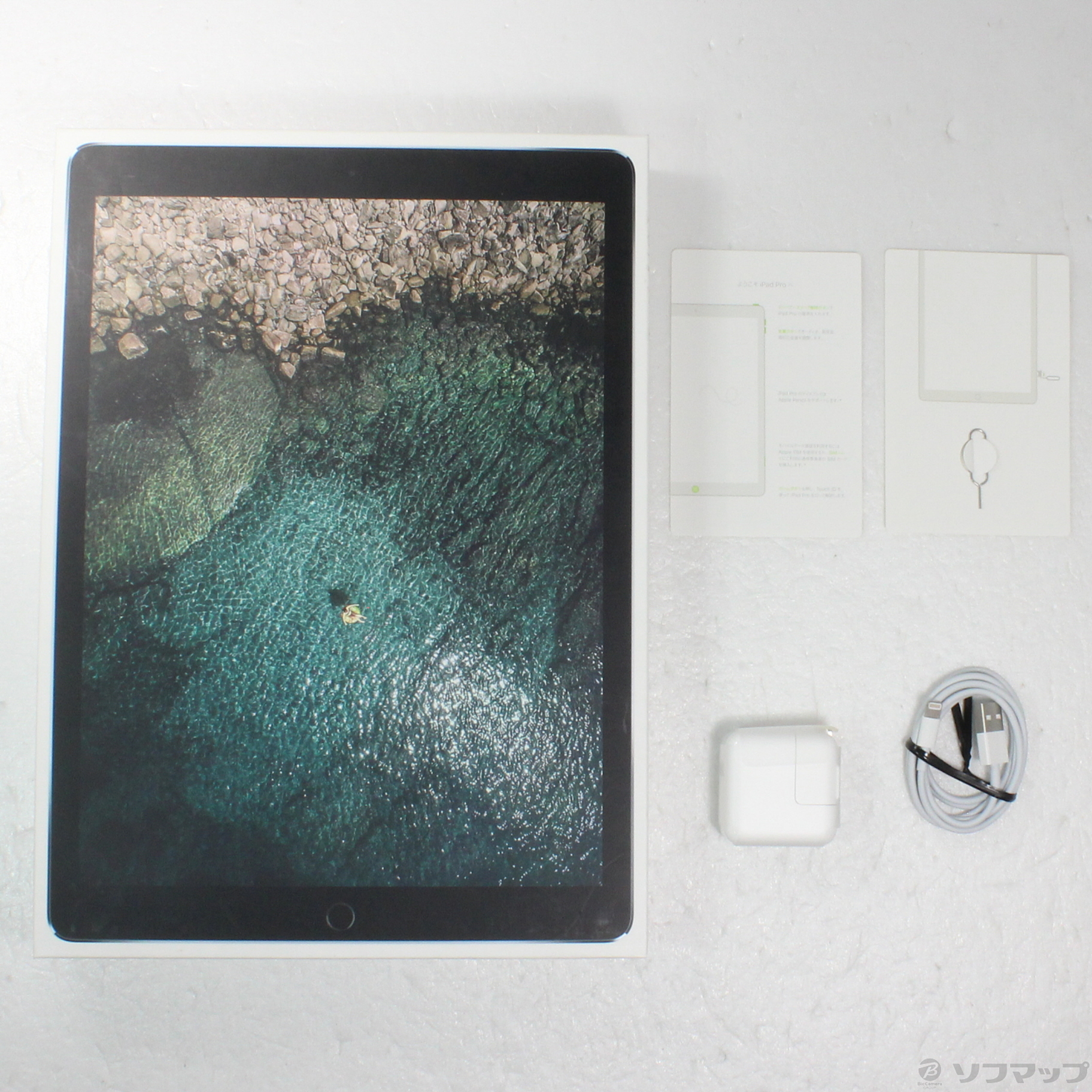 中古】iPad Pro 12.9インチ 第2世代 256GB スペースグレイ MPA42J／A