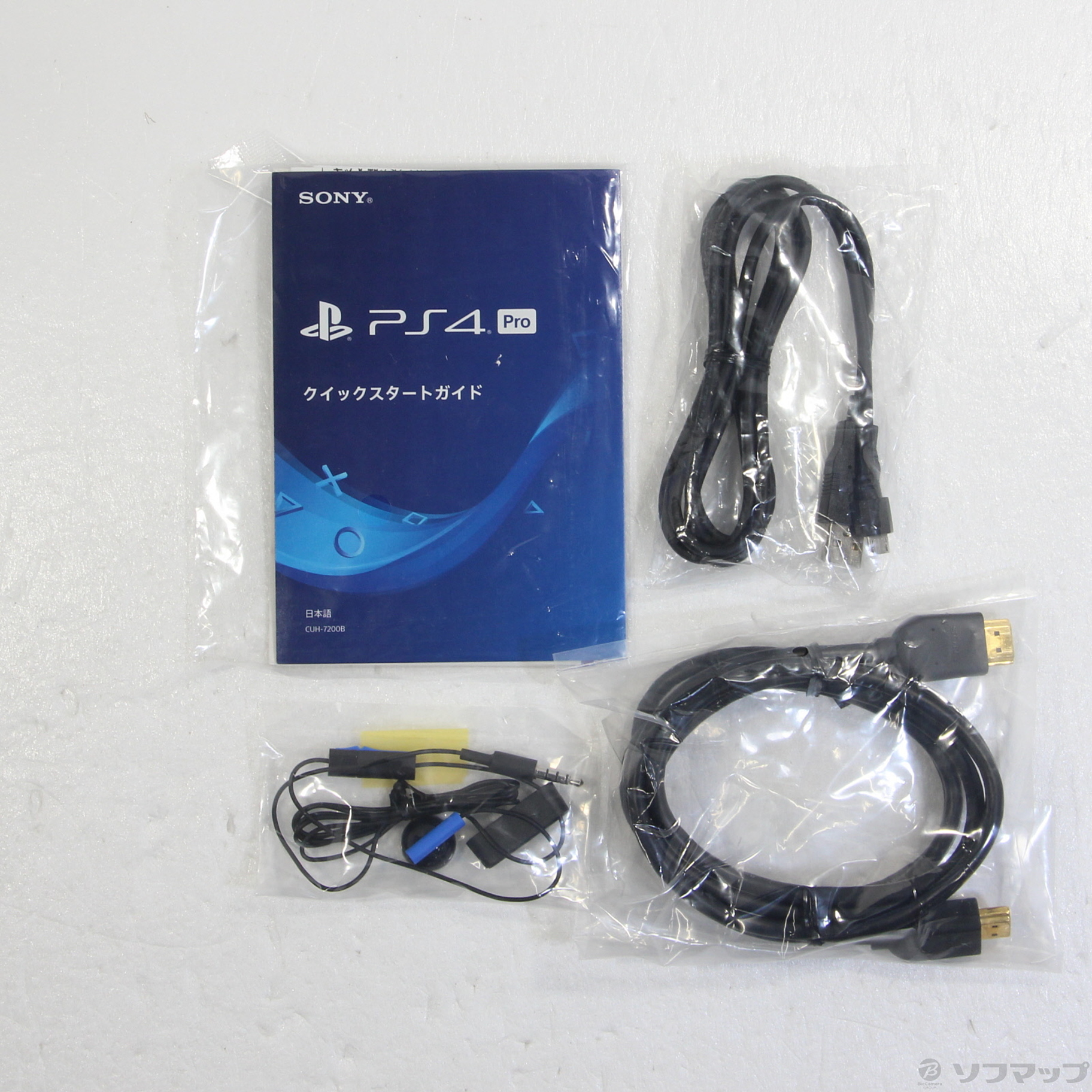 中古品〕 PlayStation 4 Pro ジェット・ブラック 1TB CUH-7200BB01｜の