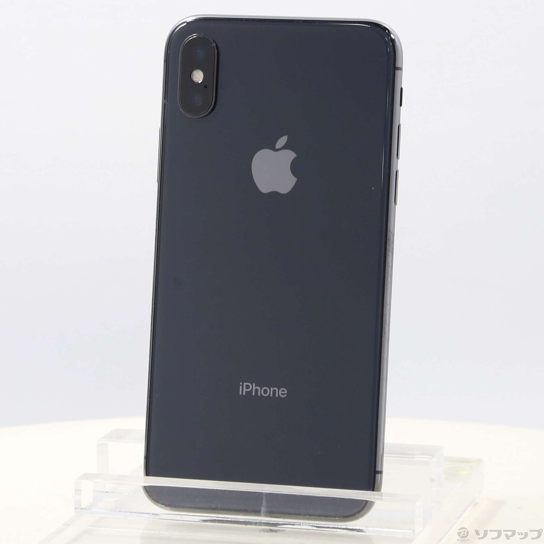 中古】iPhoneX 64GB スペースグレイ MQAX2J／A SIMフリー