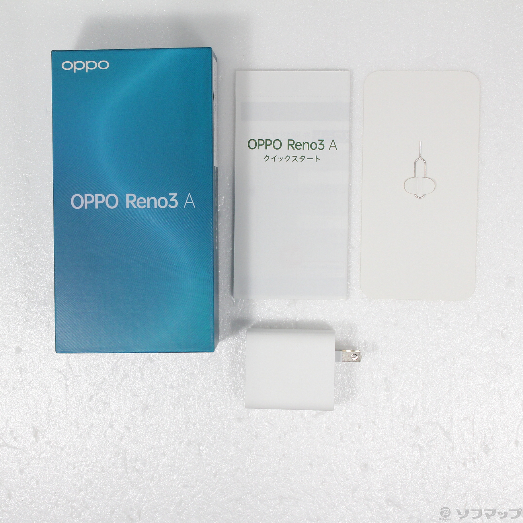 中古】OPPO Reno3 A 128GB ブラック A002OP Y!mobile [2133048533112