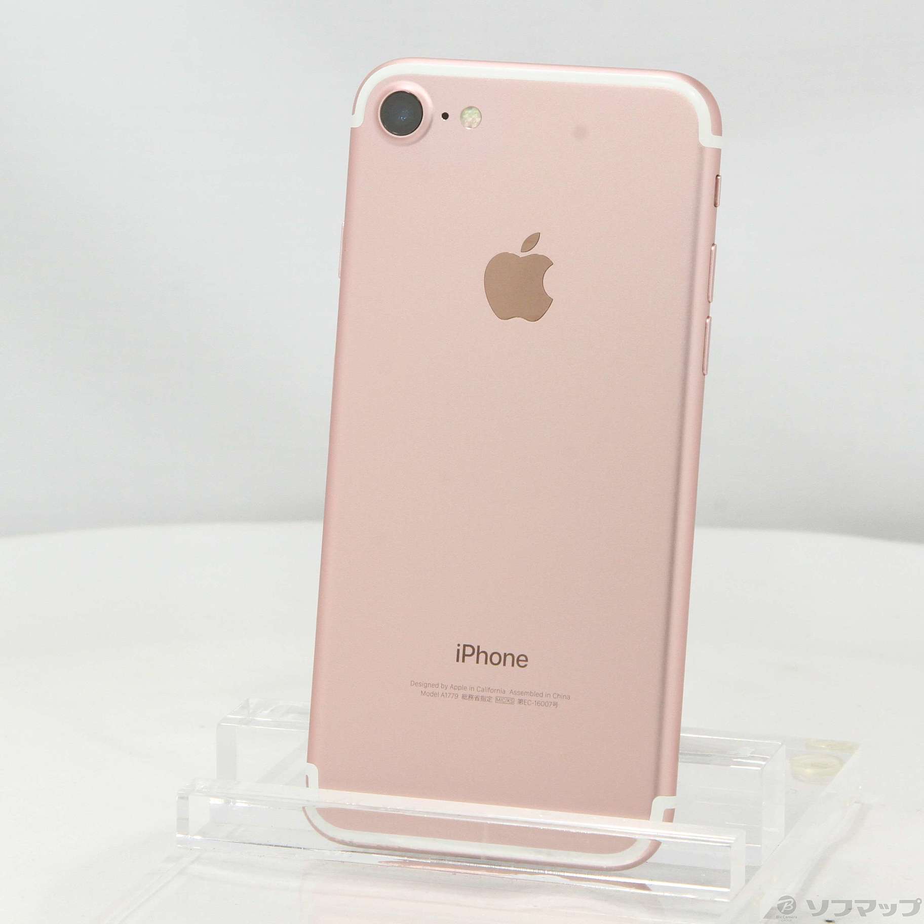 中古】iPhone7 32GB ローズゴールド MNCJ2J／A SIMフリー