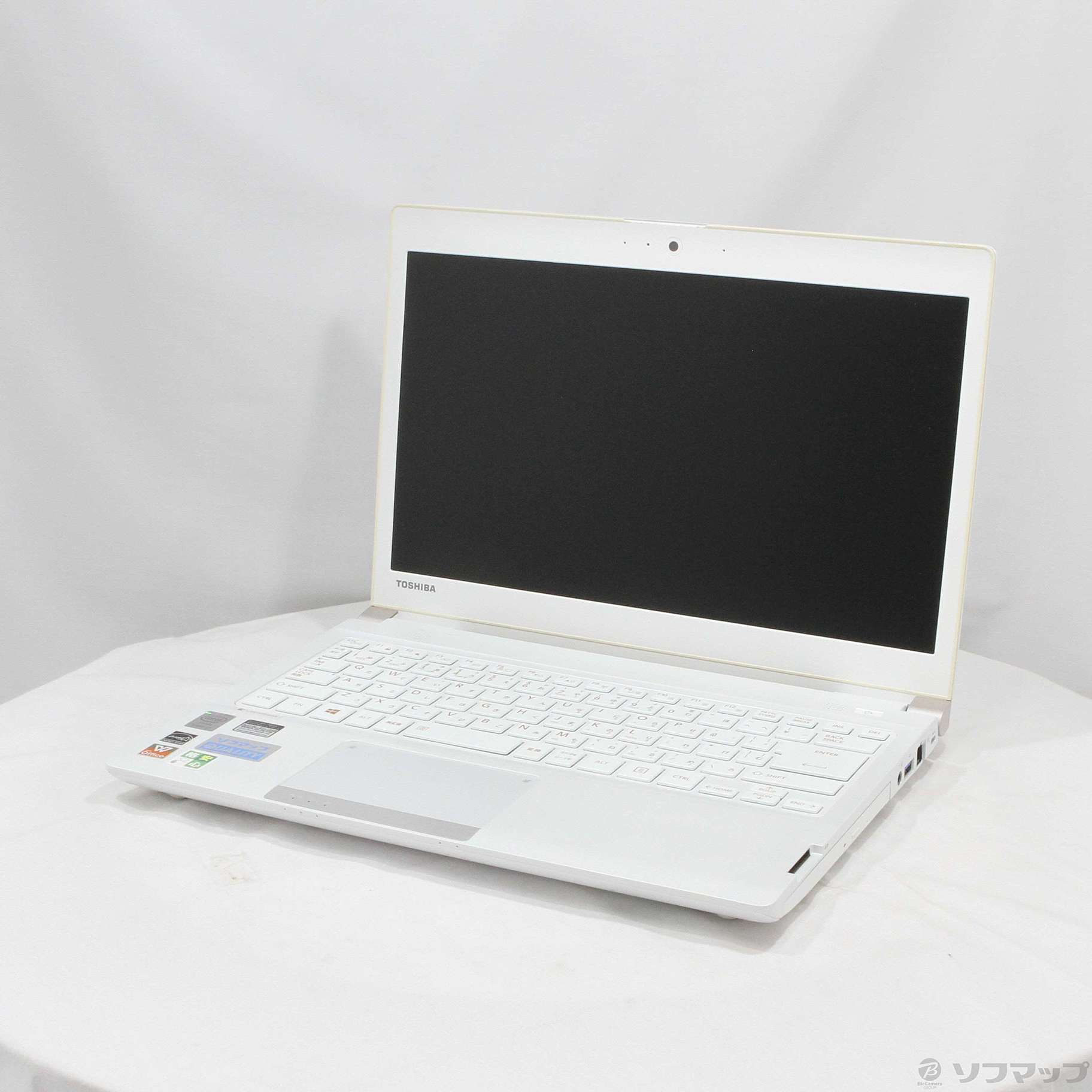 中古】格安安心パソコン dynabook R73／38MW PR73-38MBXW ホワイト