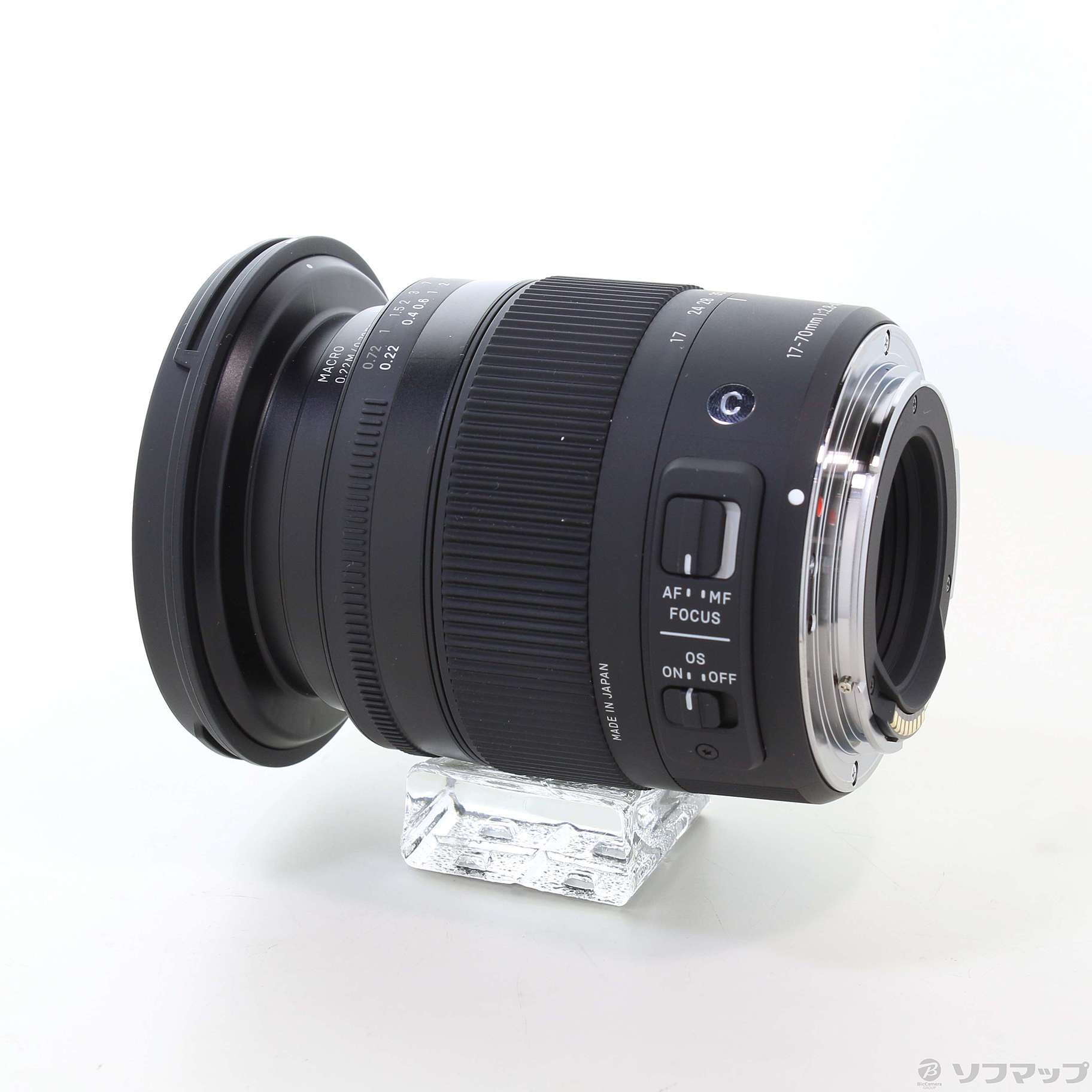 中古】SIGMA C 17-70mm F2.8-4 DC MACRO OS HSM (Canon用)(レンズ 