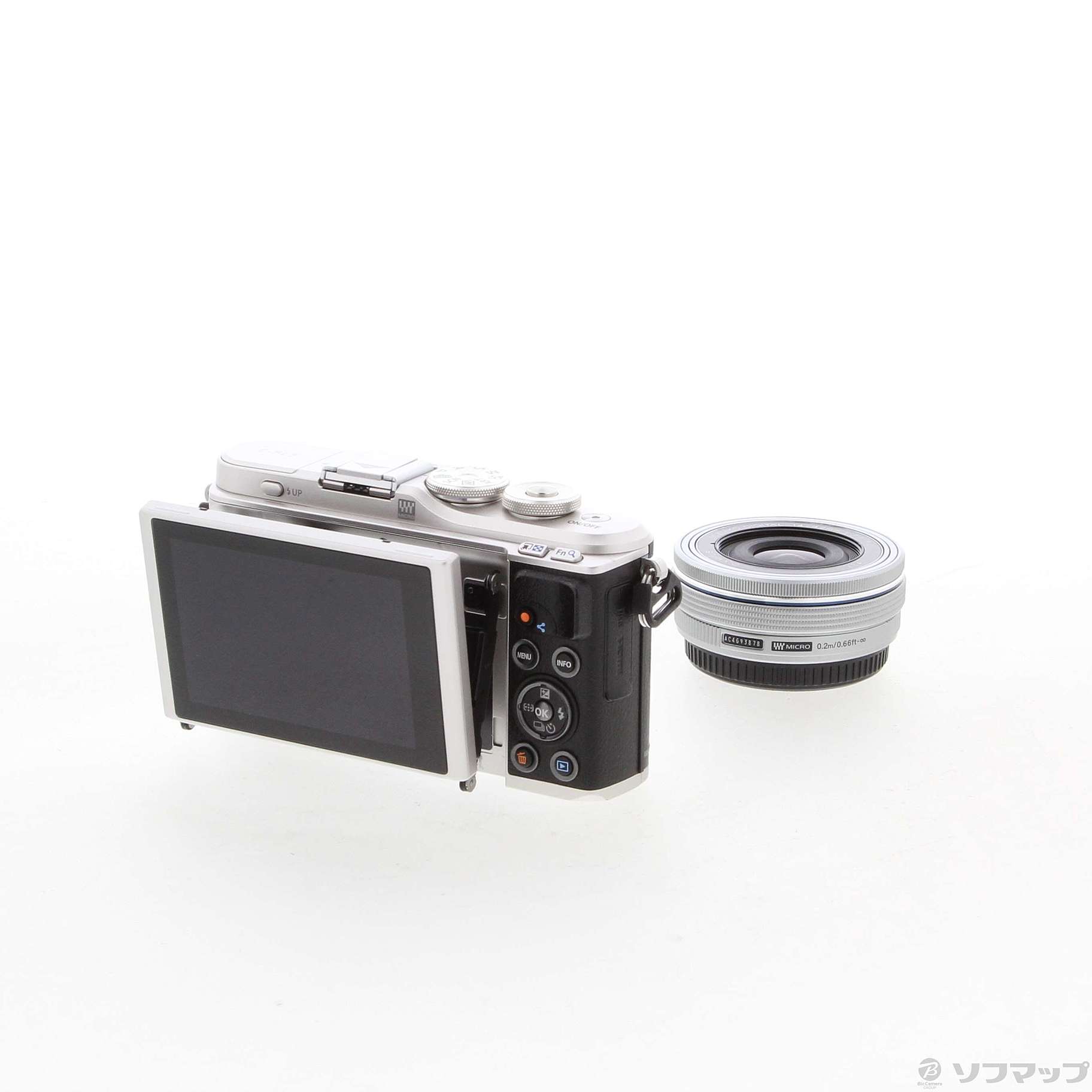 中古】OLYMPUS PEN E-PL9 14-42mm EZレンズキット ブラック