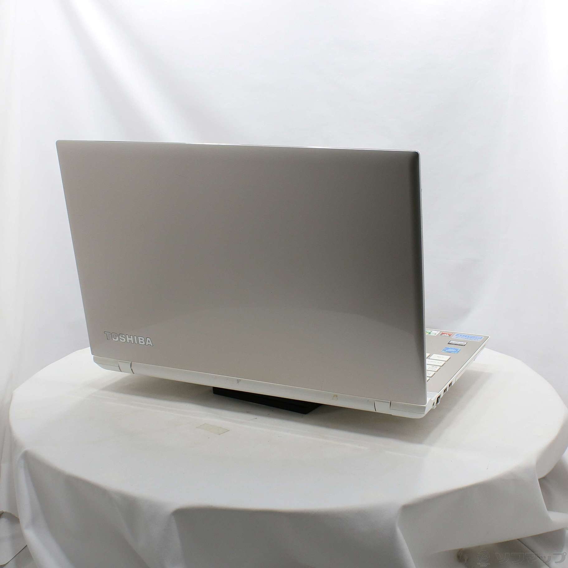 中古】格安安心パソコン dynabook T45／TG PT45TGP-SWA サテンゴールド