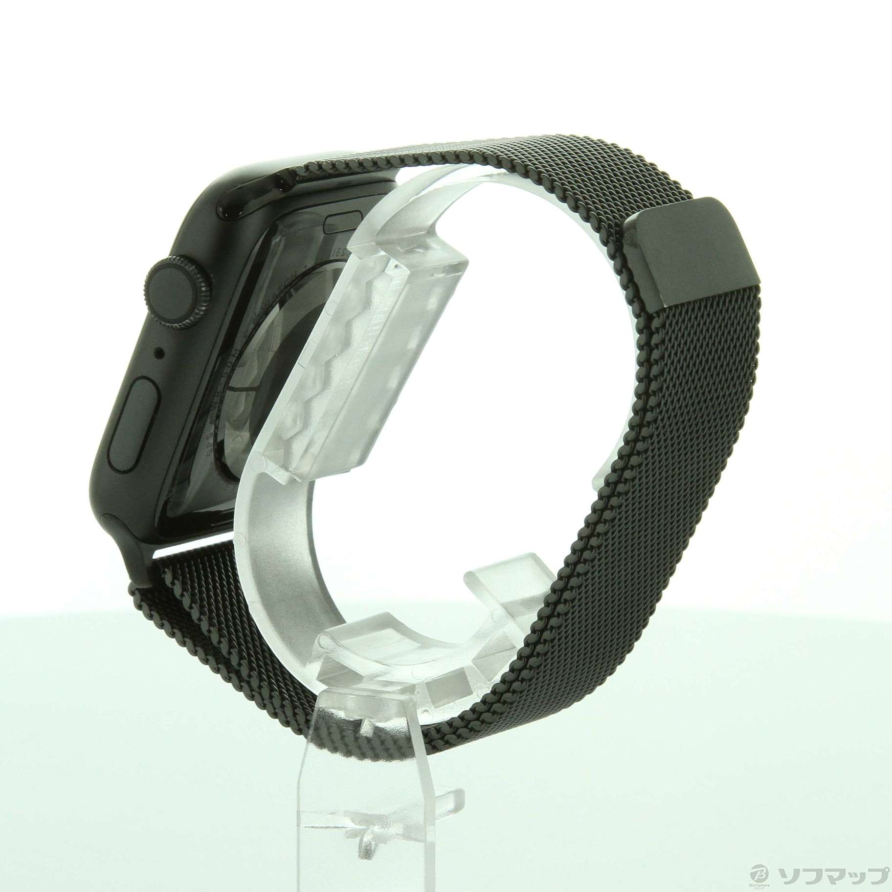 Apple Watch Series 5 GPS 44mm スペースグレイアルミニウムケース スチールブラックミラネーゼループ