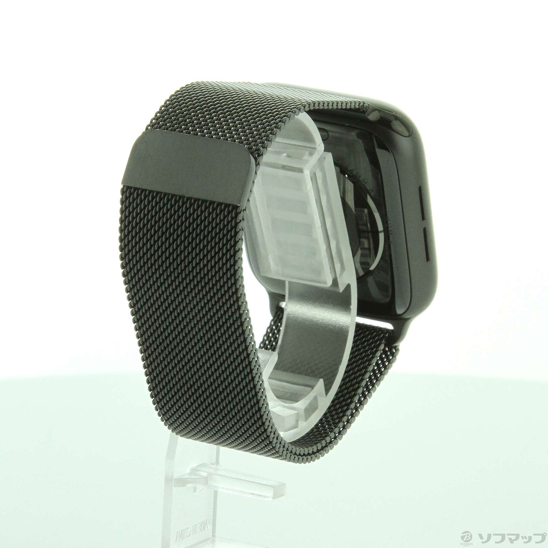 Apple Watch Series 5 GPS 44mm スペースグレイアルミニウムケース スチールブラックミラネーゼループ