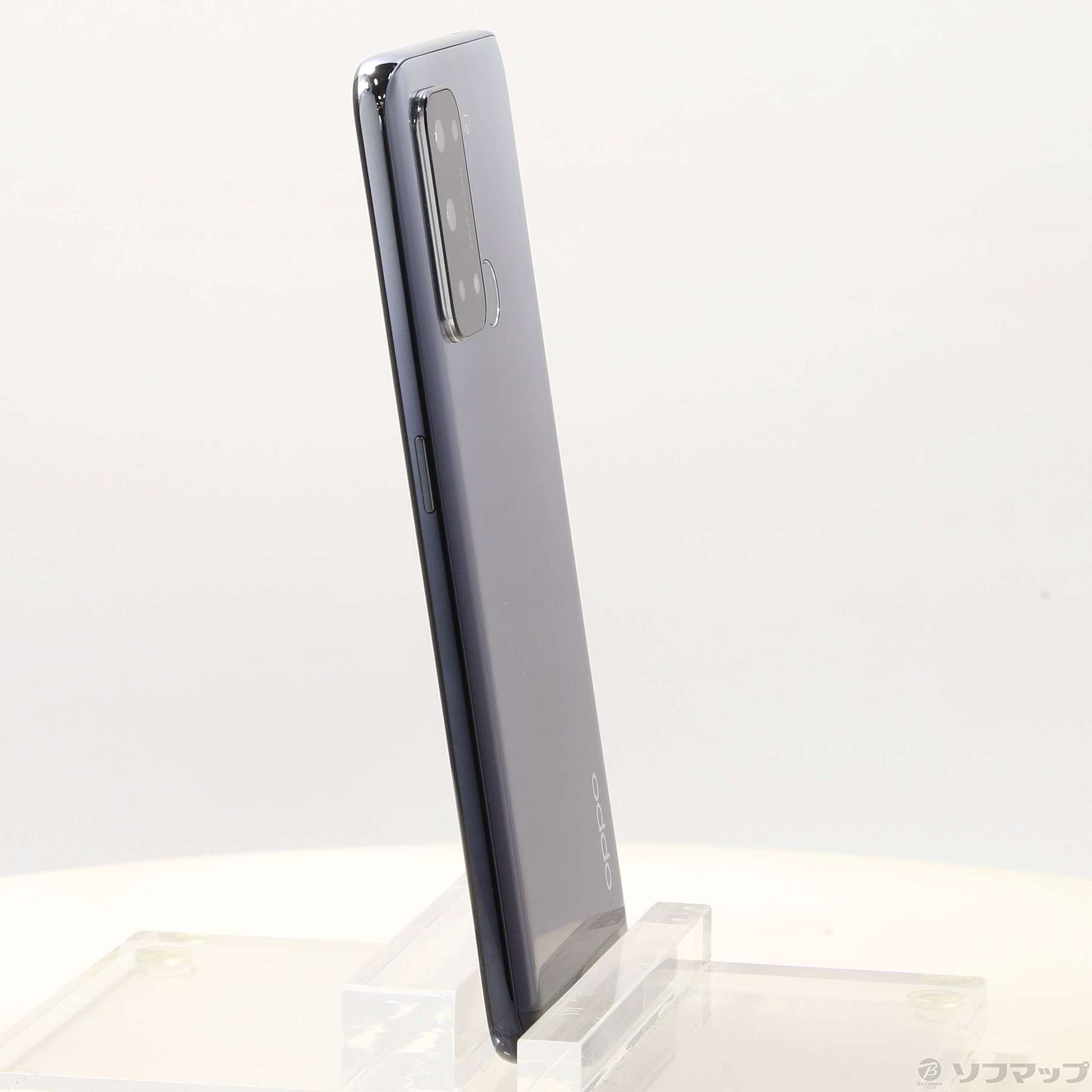 中古】OPPO Reno5 A 128GB シルバーブラック A103OP Y!mobile