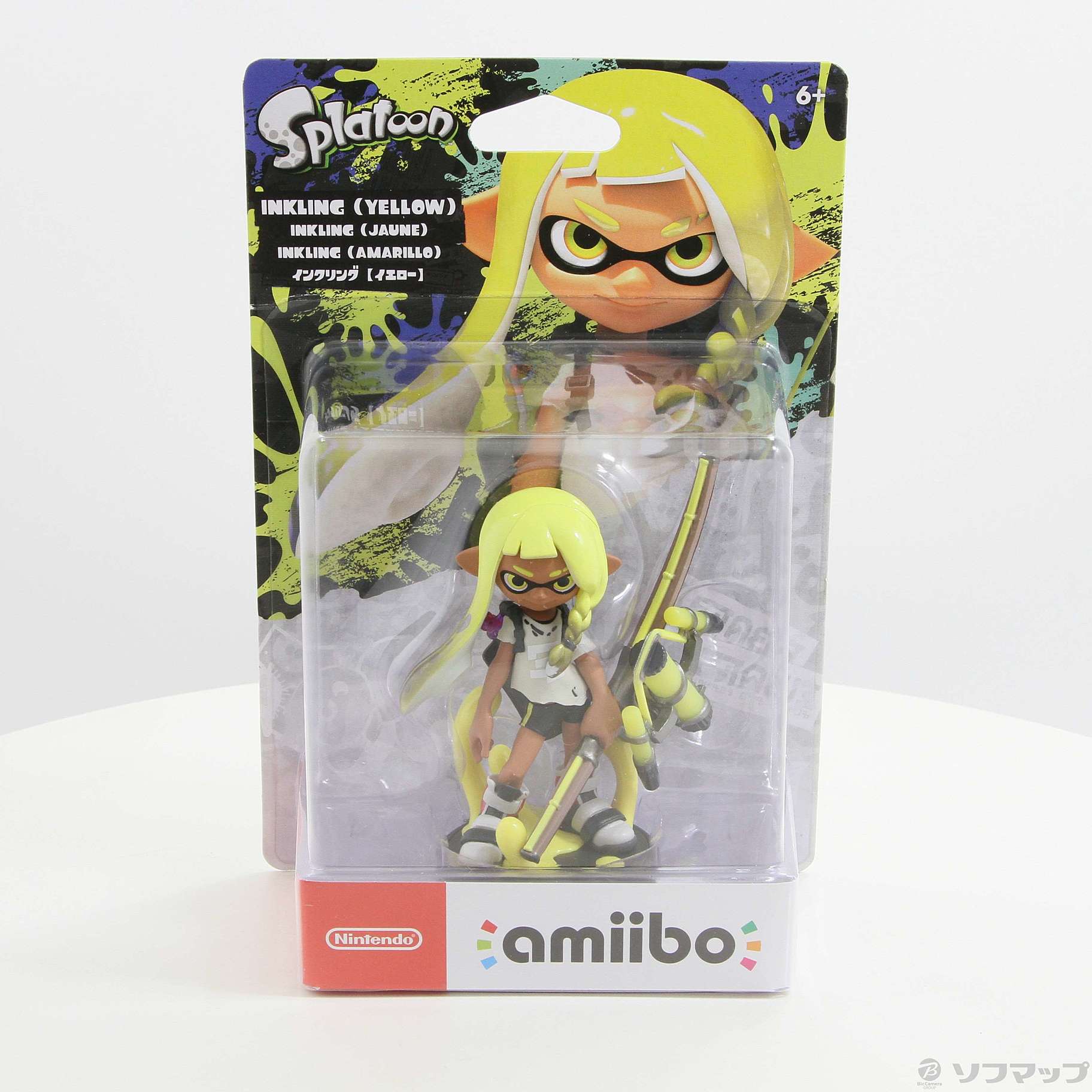 中古】amiibo インクリング 【イエロー】 (スプラトゥーンシリーズ 中古】amiibo インクリング 【イエロー】 (スプラトゥーンシリーズ