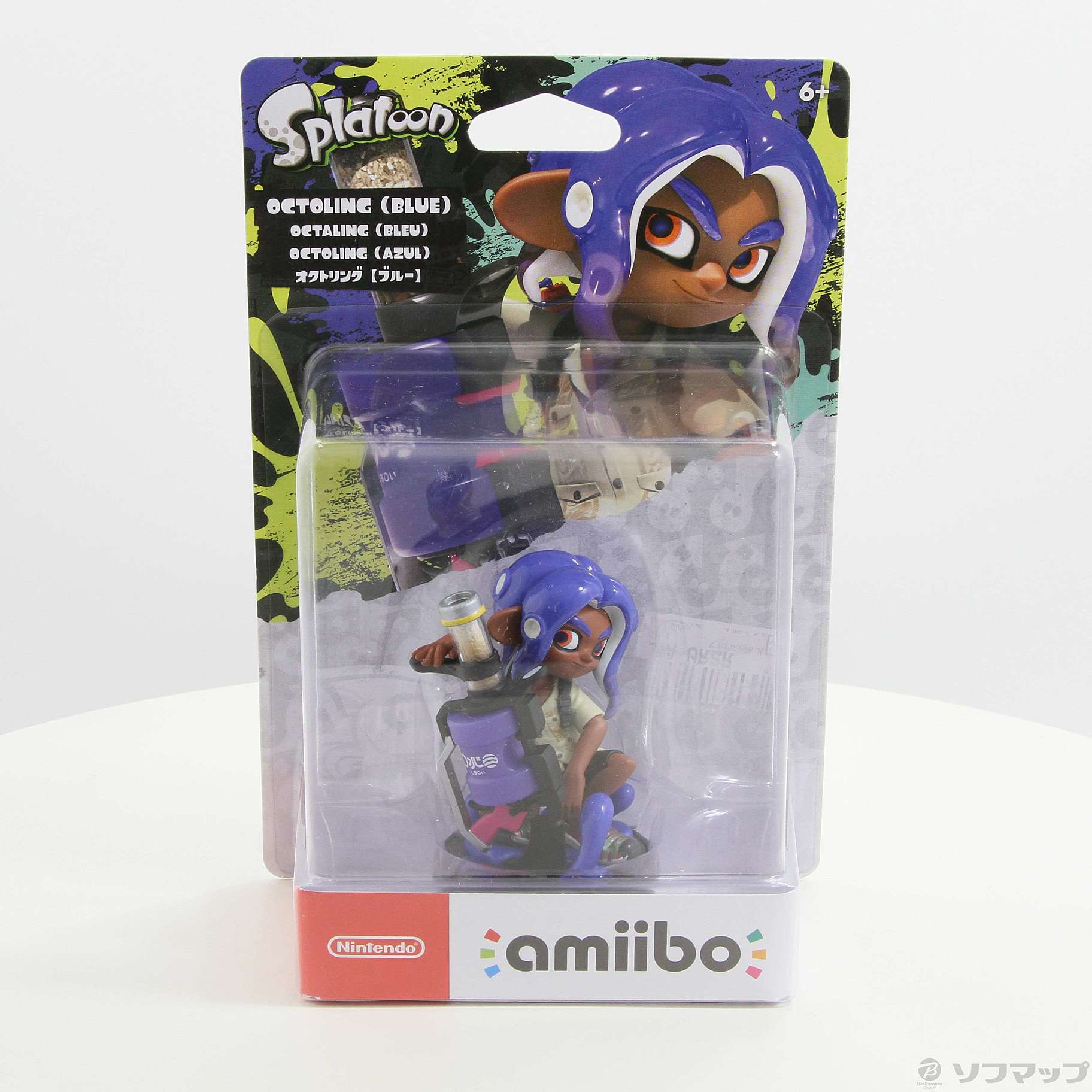 中古】amiibo オクトリング 【ブルー】 (スプラトゥーンシリーズ