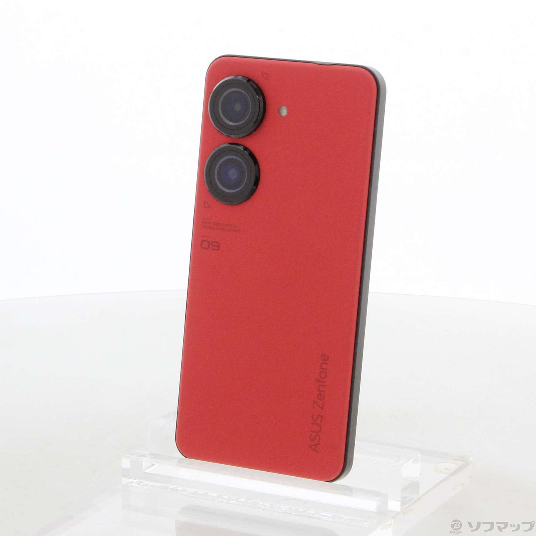 美品】ZenFone9 5G 128GB ミッドナイトブラック SIMフリー-