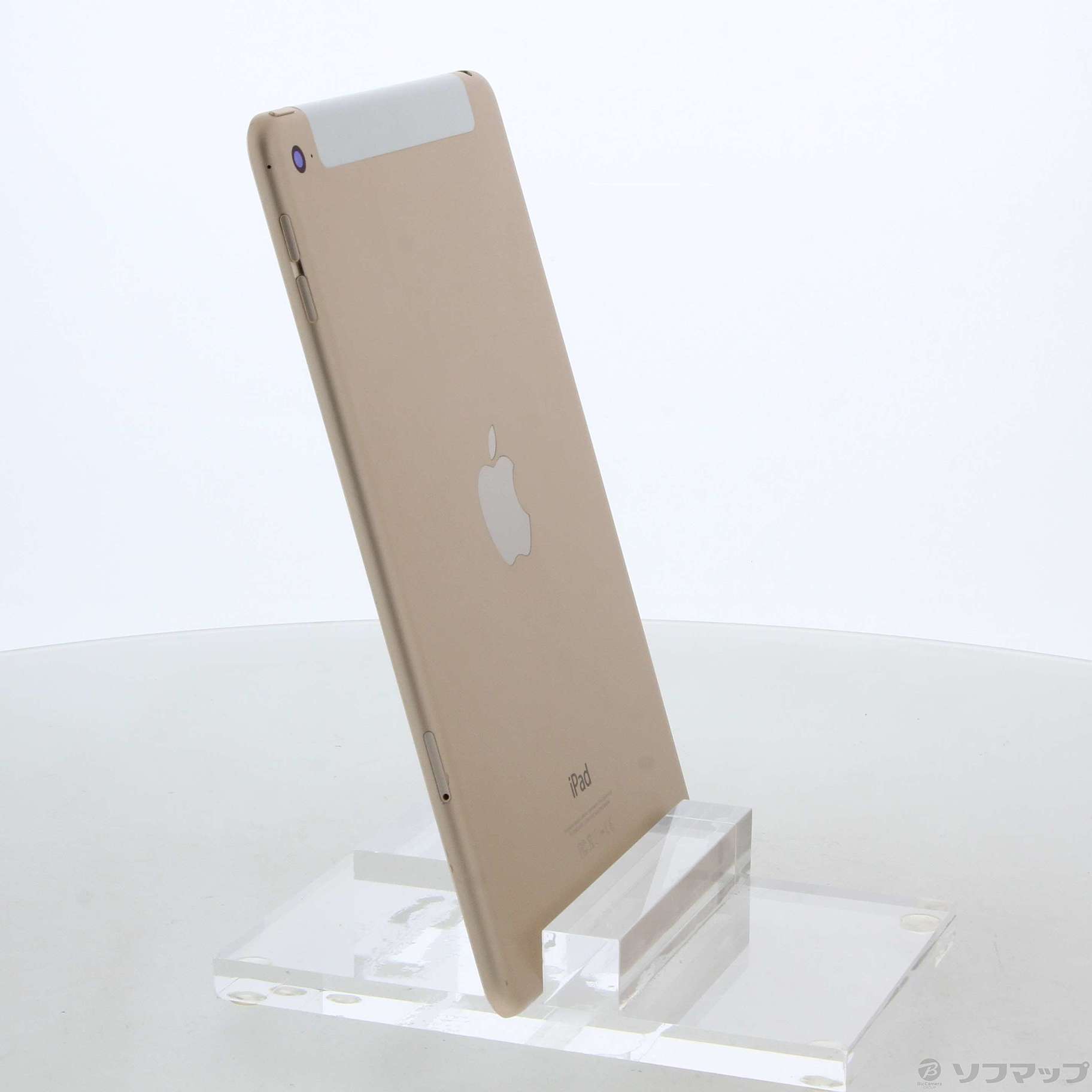 中古】iPad mini 4 16GB ゴールド MK712J／A docomoロック解除SIM