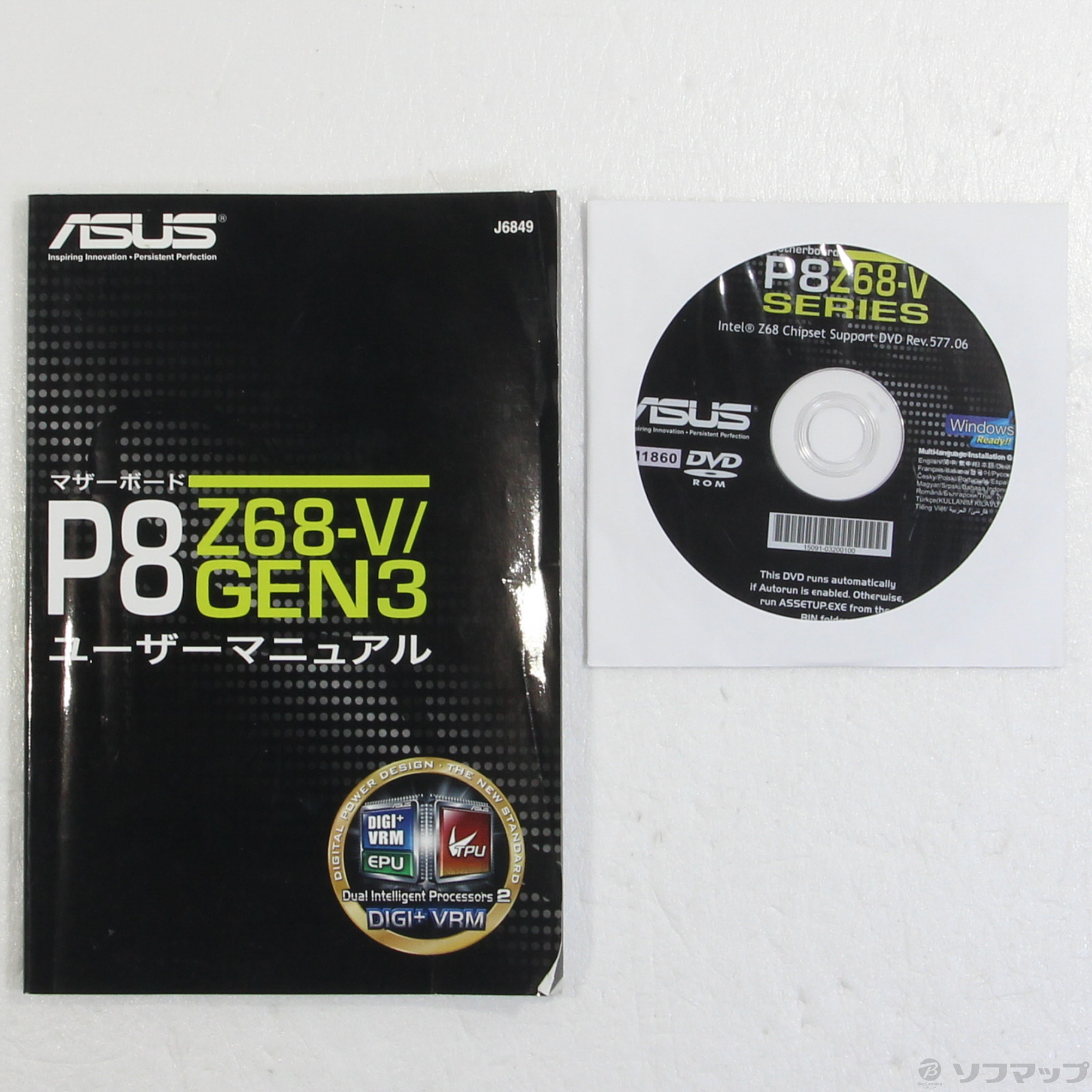 中古】P8Z68-V／GEN3 [2133048597817] - リコレ！|ビックカメラグループ ソフマップの中古通販サイト