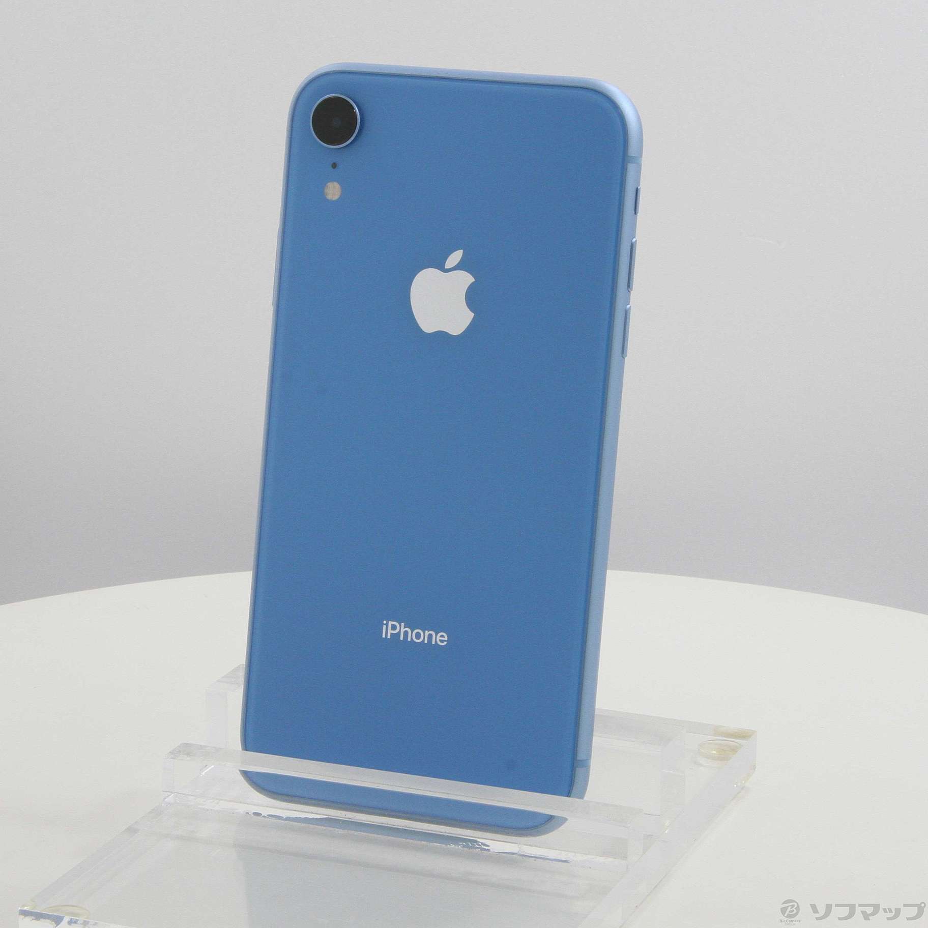 中古】iPhoneXR 64GB ブルー MT0E2J／A SoftBank [2133048598210